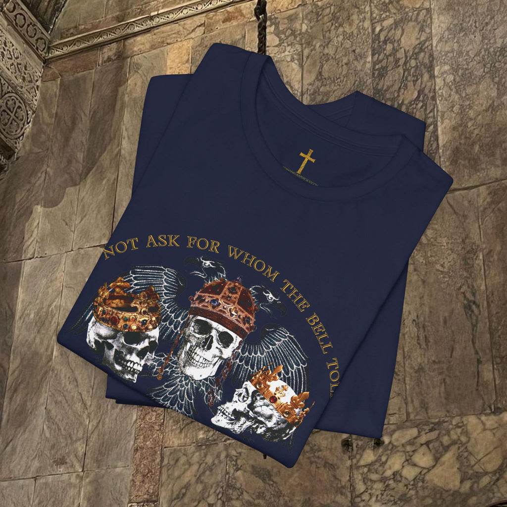 The Kings Fate Byzantine Inspired Cotton Graphic T-shirt