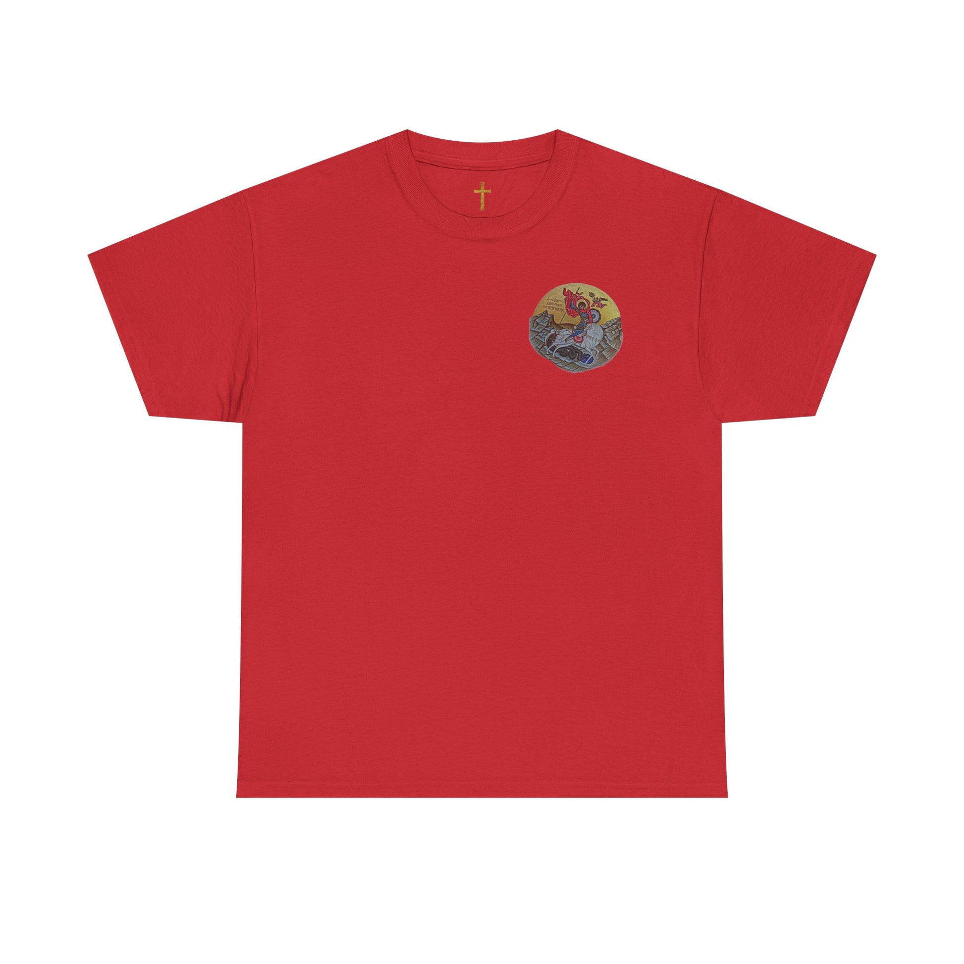 George the Dragon Slayer Graphic T-Shirt, Unisex Heavy Cotton Shirt