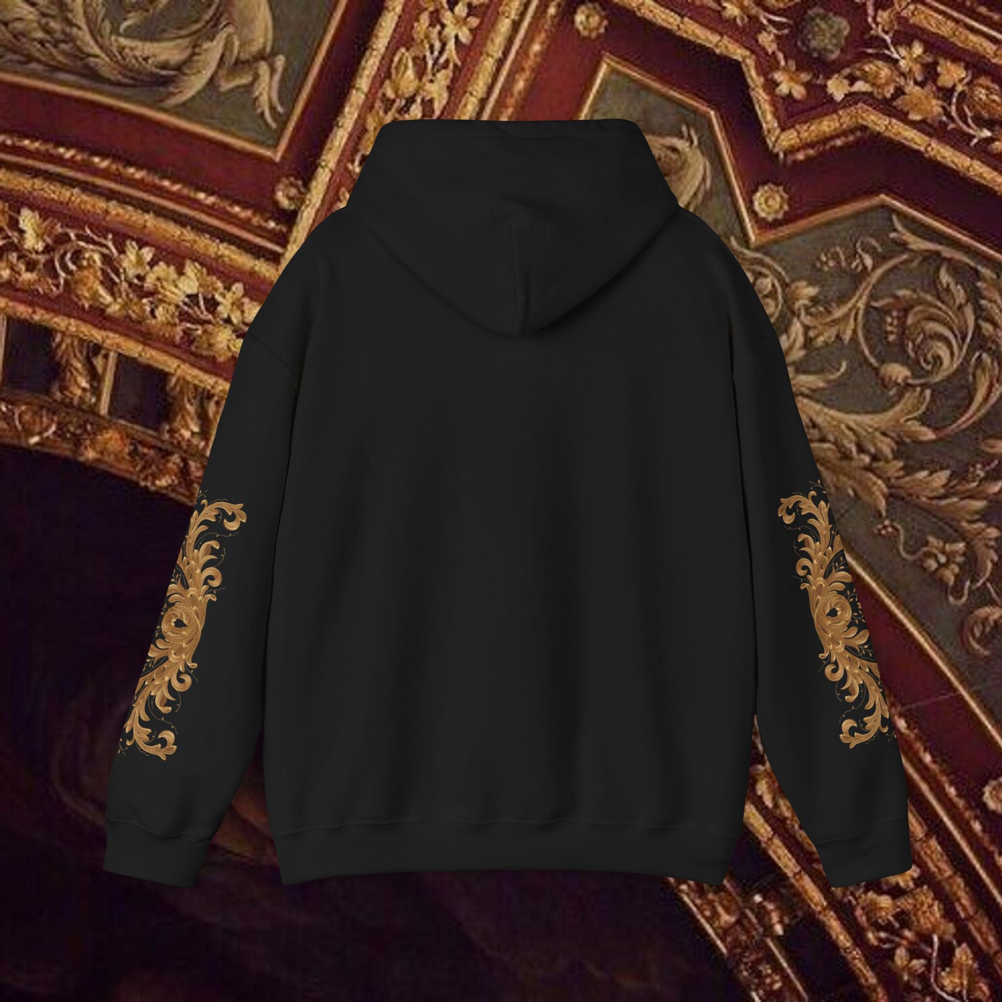 Medusa's Gaze Classical Mythology Inspired Unisex Heavy Blend Hooded Graphic Sweatshirt