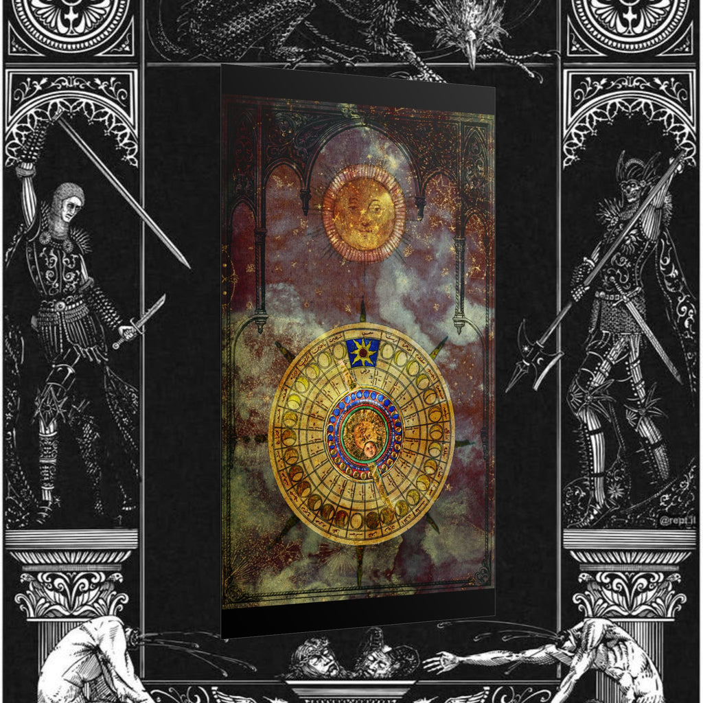 The Dials of the Cosmos Medieval Fantasy Inspired Prints