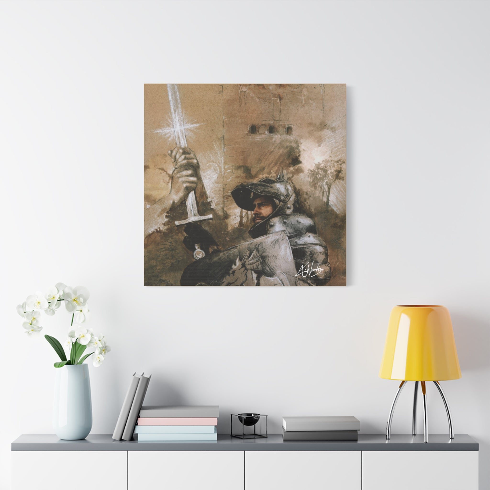 The King's Destiny Medieval Fantasy Canvas