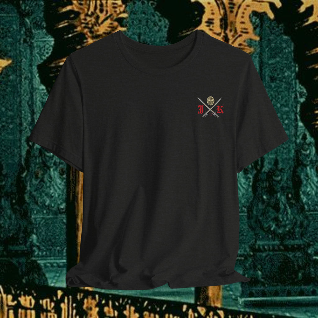 Mythic Vitalism, Sanguis Christianus Vetus Exploration and Adventure Inspired Graphic T Shirt Back Version