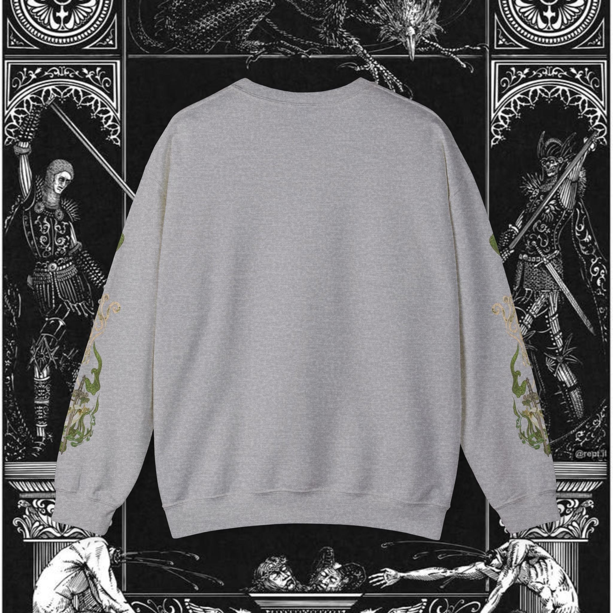 The Last Temptation Medieval Fantasy Graphic Sweatshirt