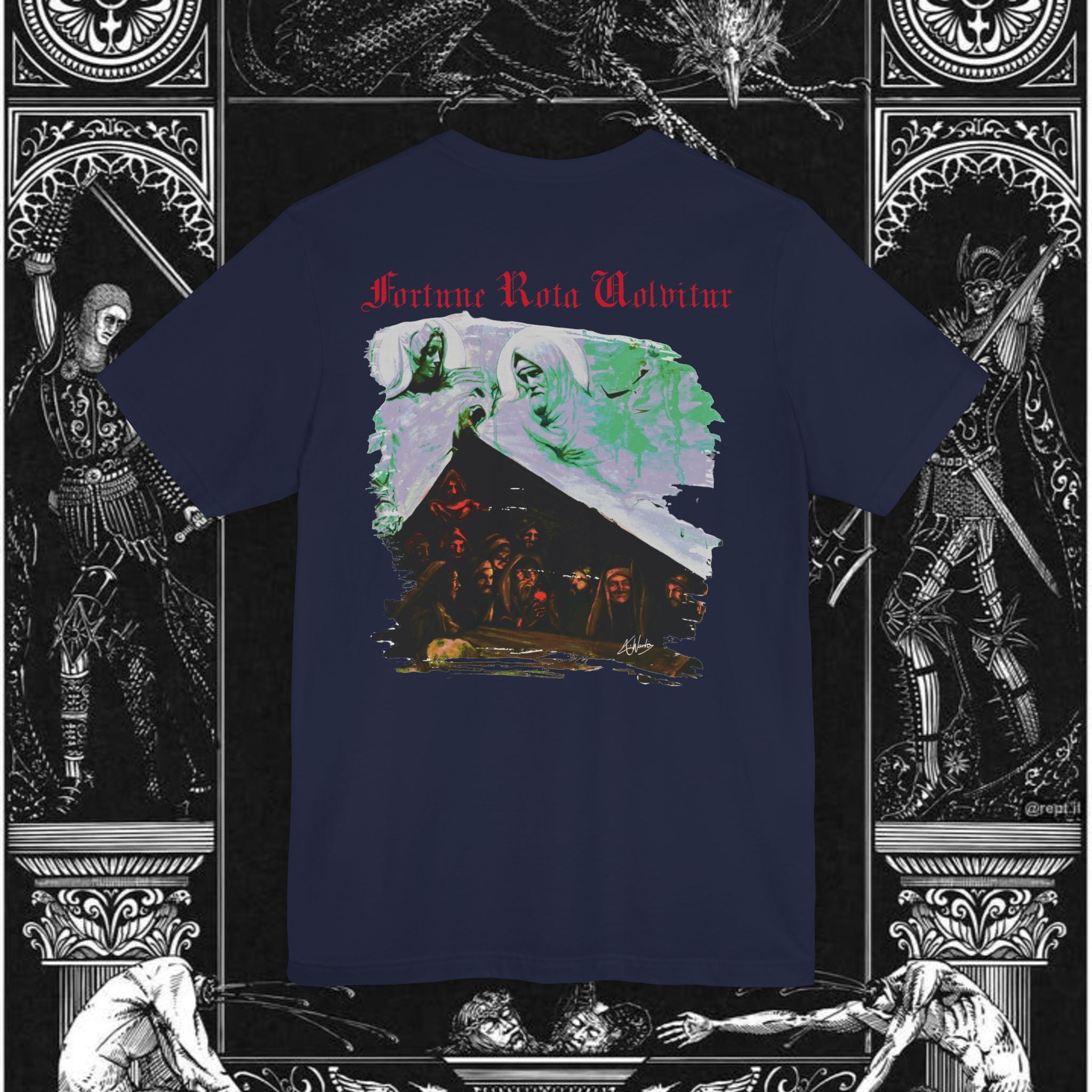 Divine Justice Medieval Fantasy Graphic T-Shirt