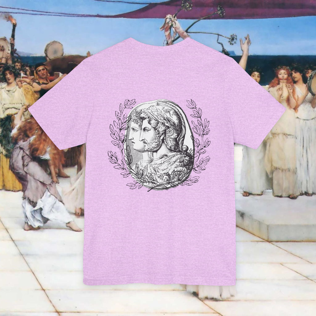 Roman Warrior Plumed Helmet Cameo T-Shirt