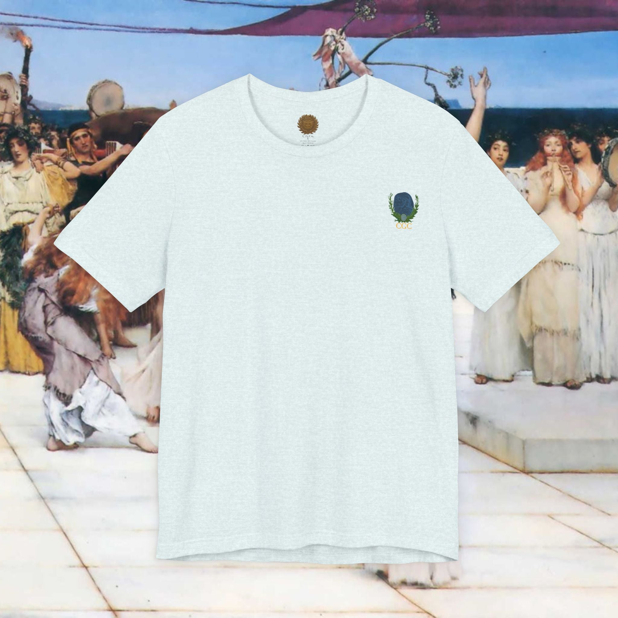 Roman Warrior Plumed Helmet Cameo T-Shirt