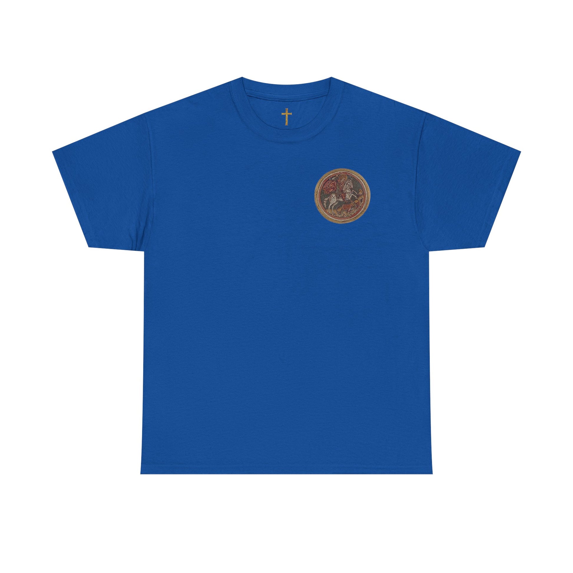 George the Dragon Slayer Graphic T-Shirt, Heavy Cotton Tee.