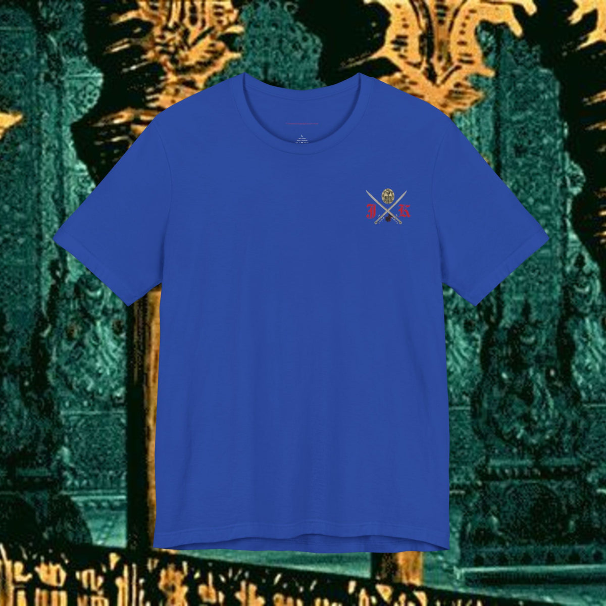 Mythic Vitalism, Sanguis Christianus Vetus Exploration and Adventure Inspired Graphic T Shirt Back Version