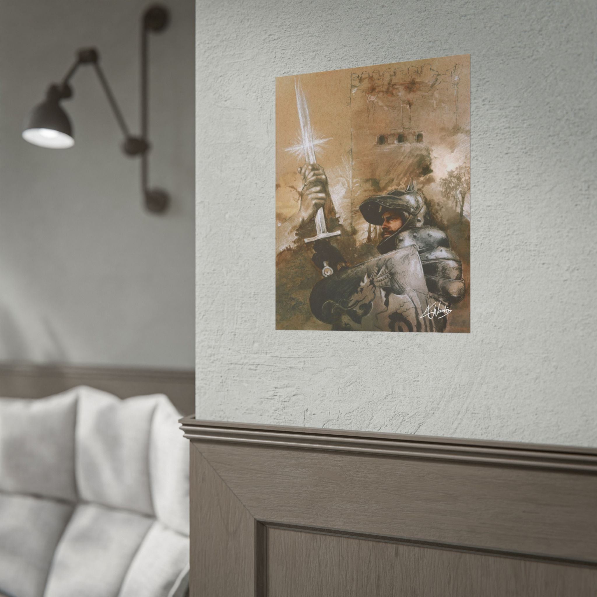 The King's Destiny Medieval Fantasy Print