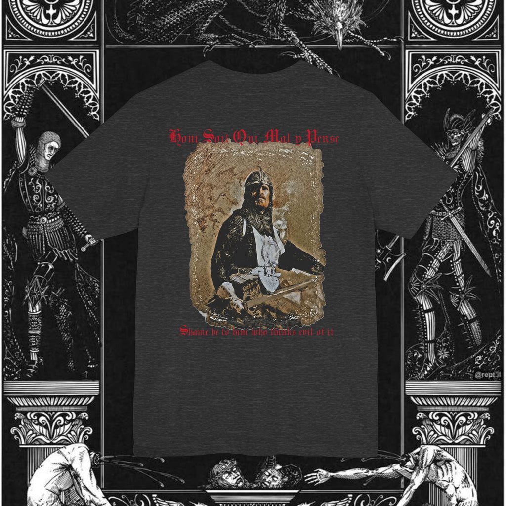 The Knight's Rest Medieval Fantasy Graphic T-Shirt