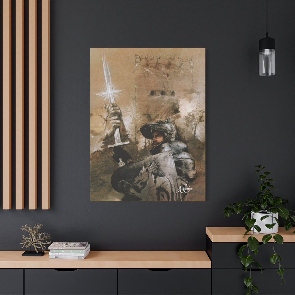 The King's Destiny Medieval Fantasy Canvas