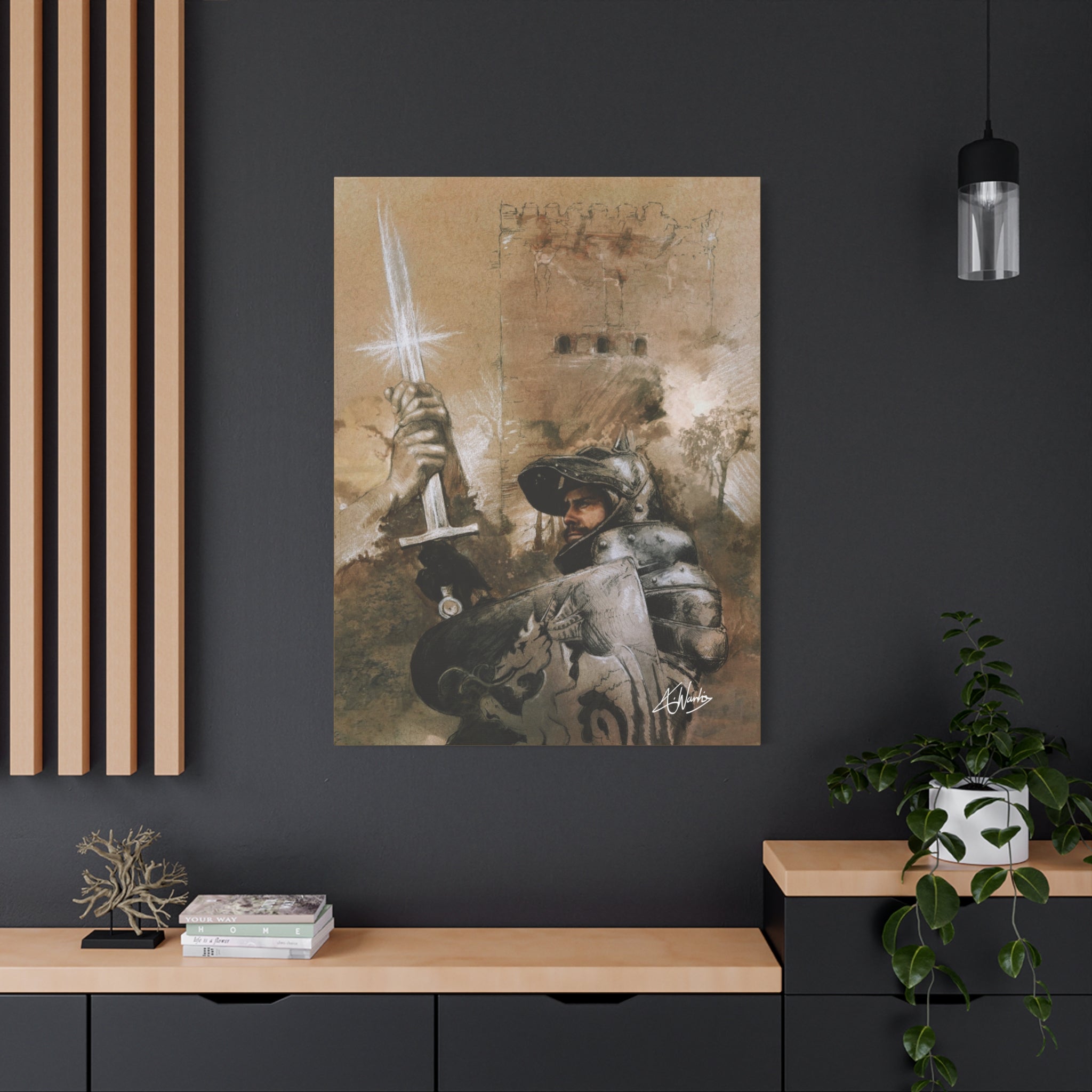 The King's Destiny Medieval Fantasy Canvas