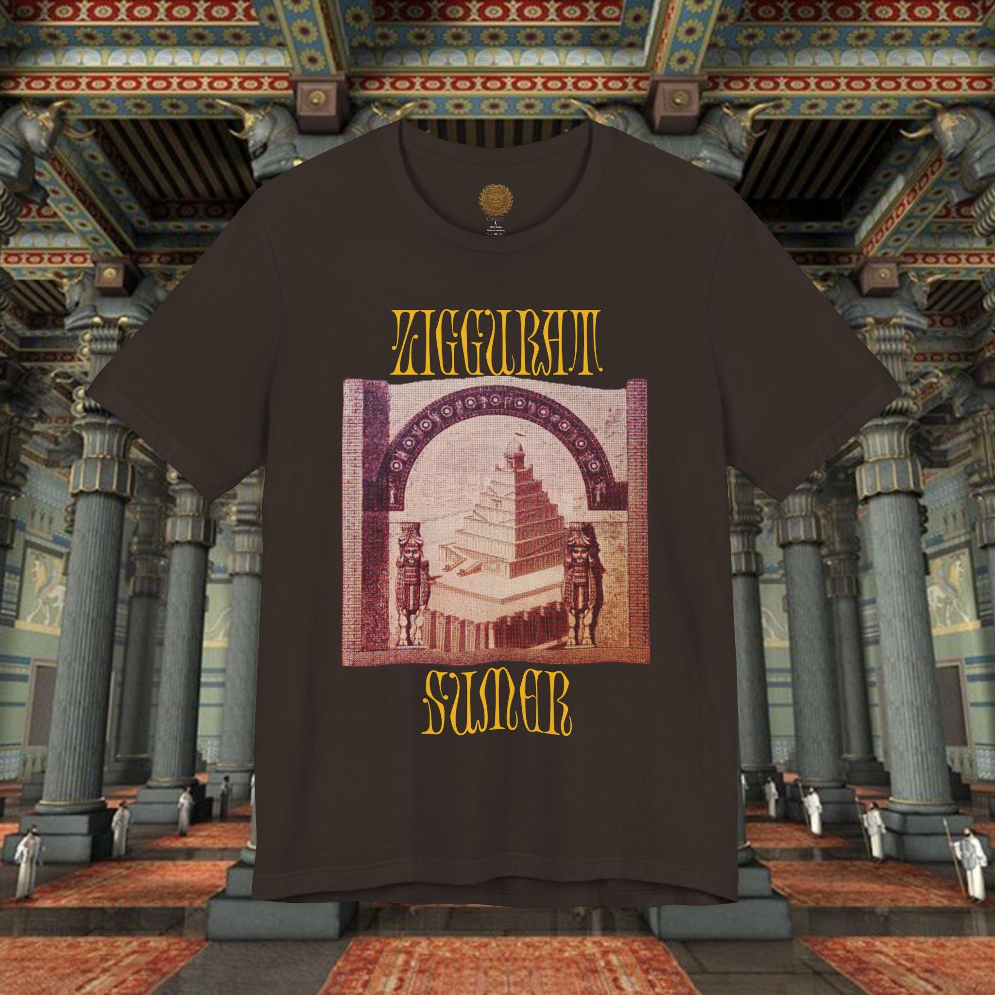 Ziggurat Sumer Mesopotamian Graphic T-Shirt
