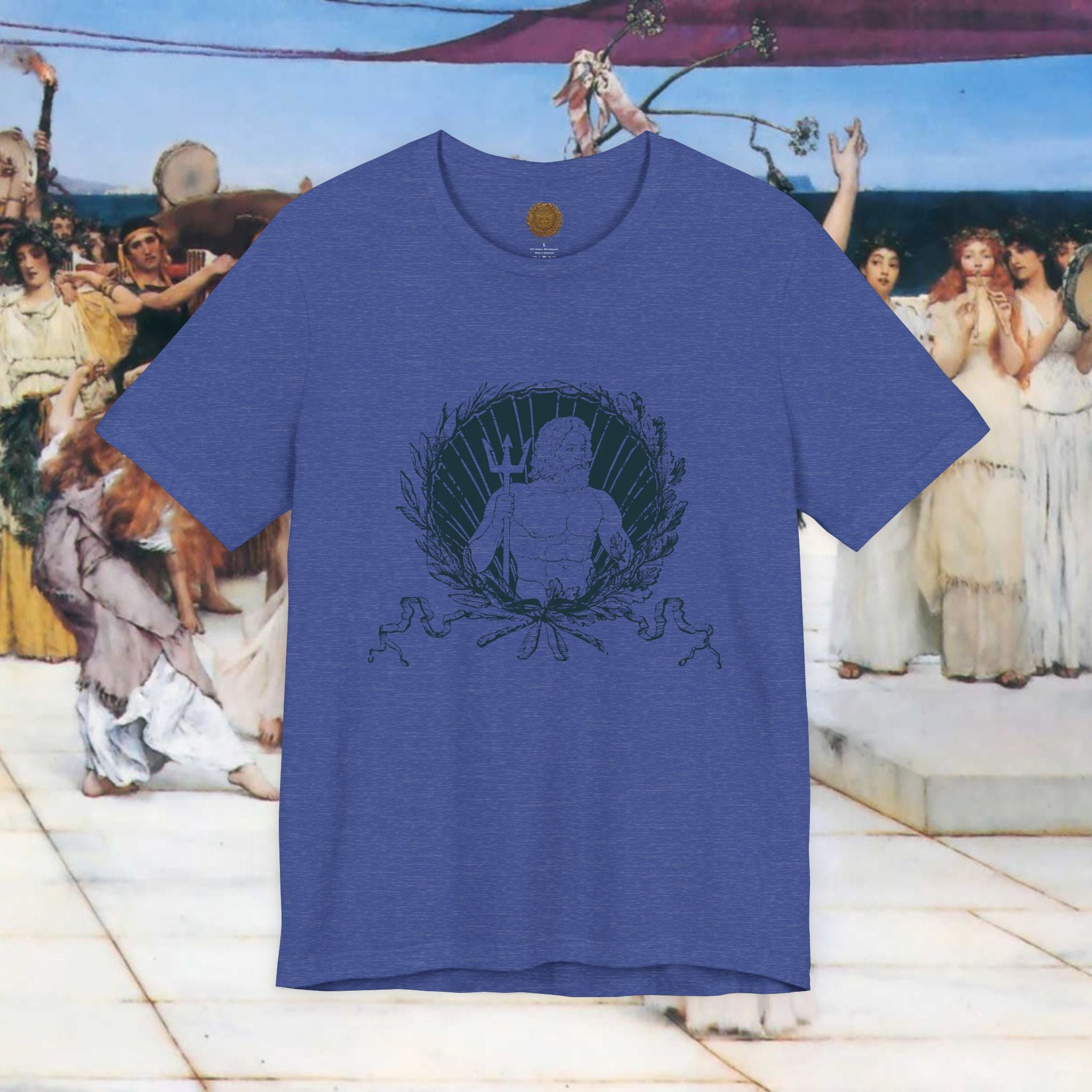 Neptune's Domain Graphic T Shirt – Roman God of the Sea   Mythology
