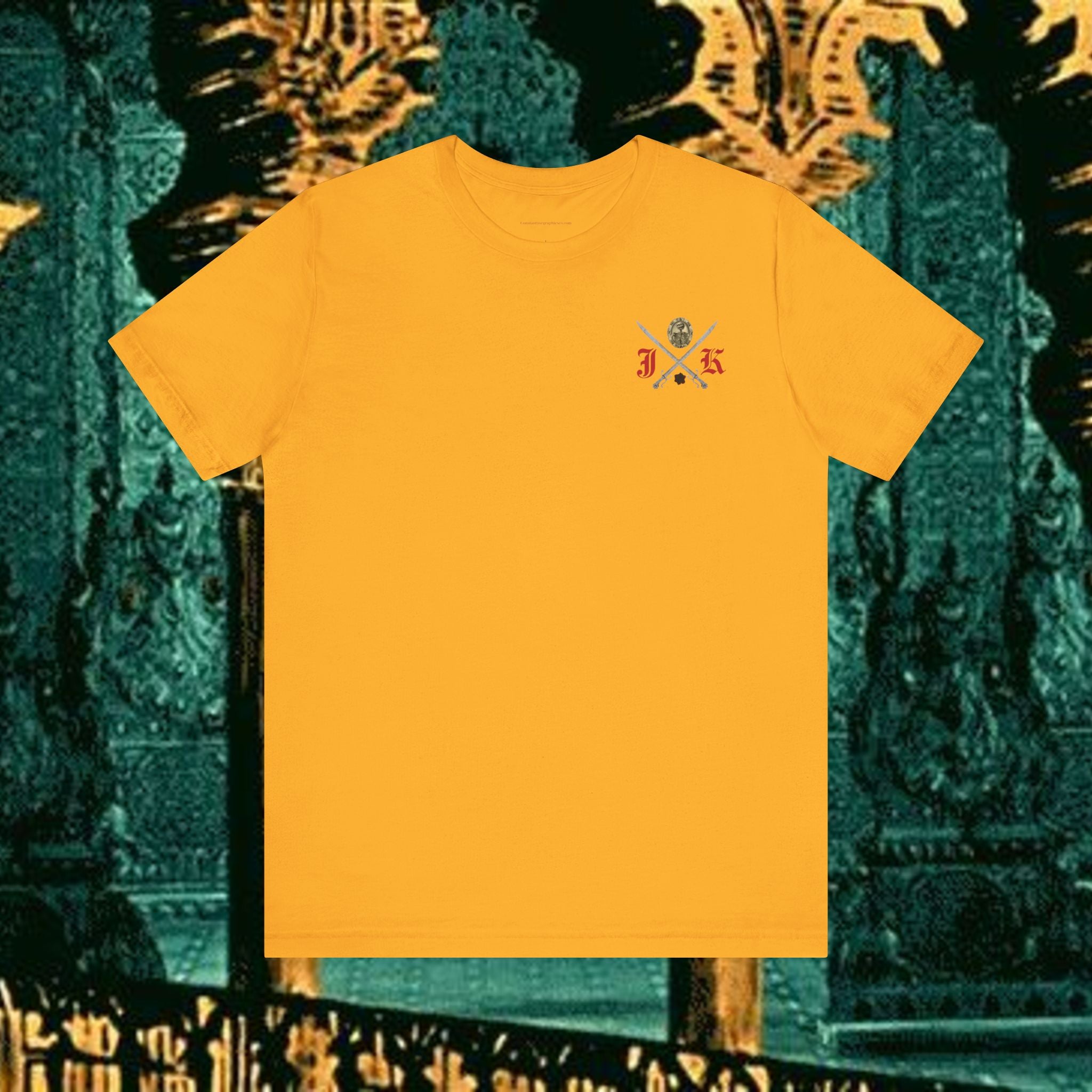 Sons of the Steppe Mythical Medieval Inspired Graphic T Shirt Back Version