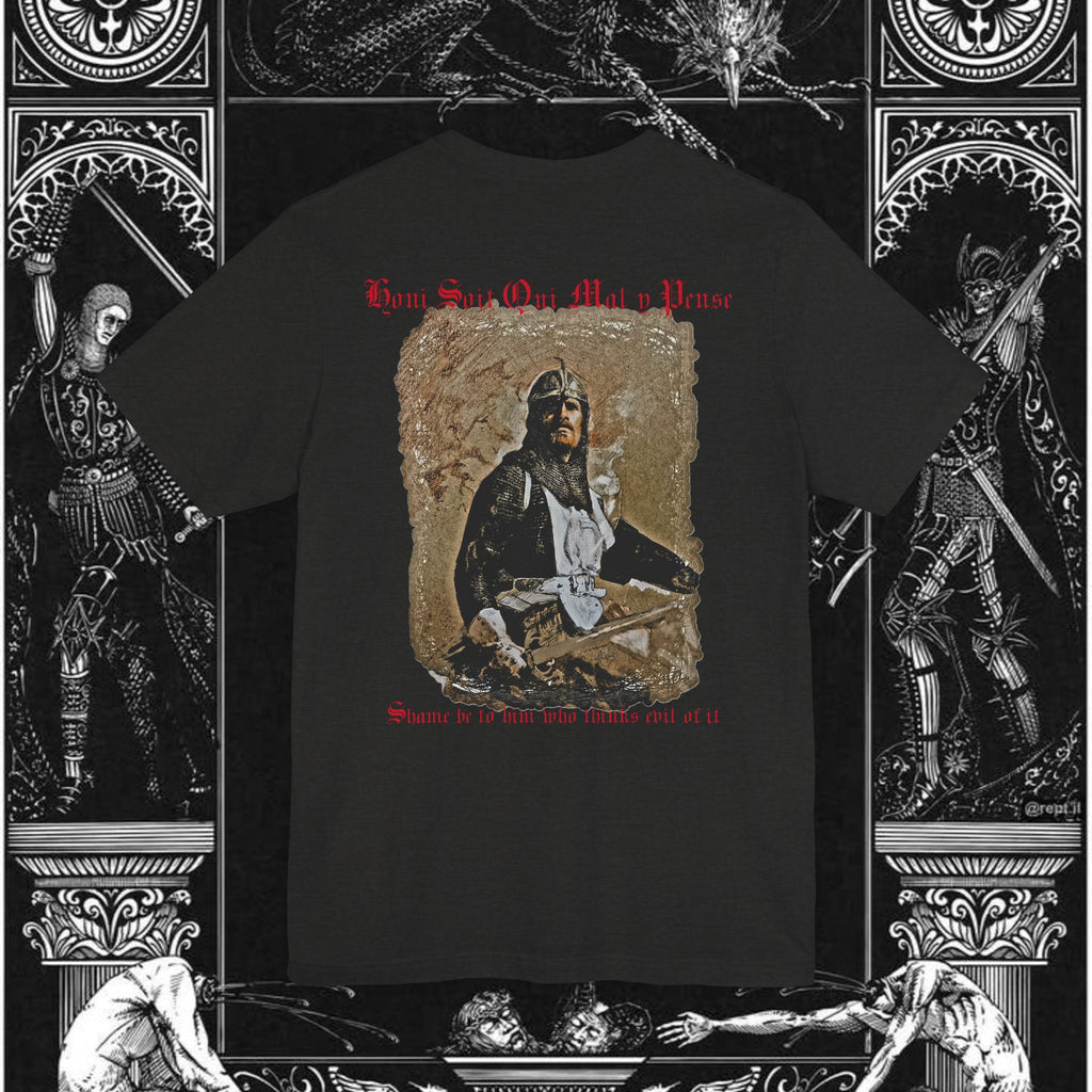 The Knight's Rest Medieval Fantasy Graphic T-Shirt