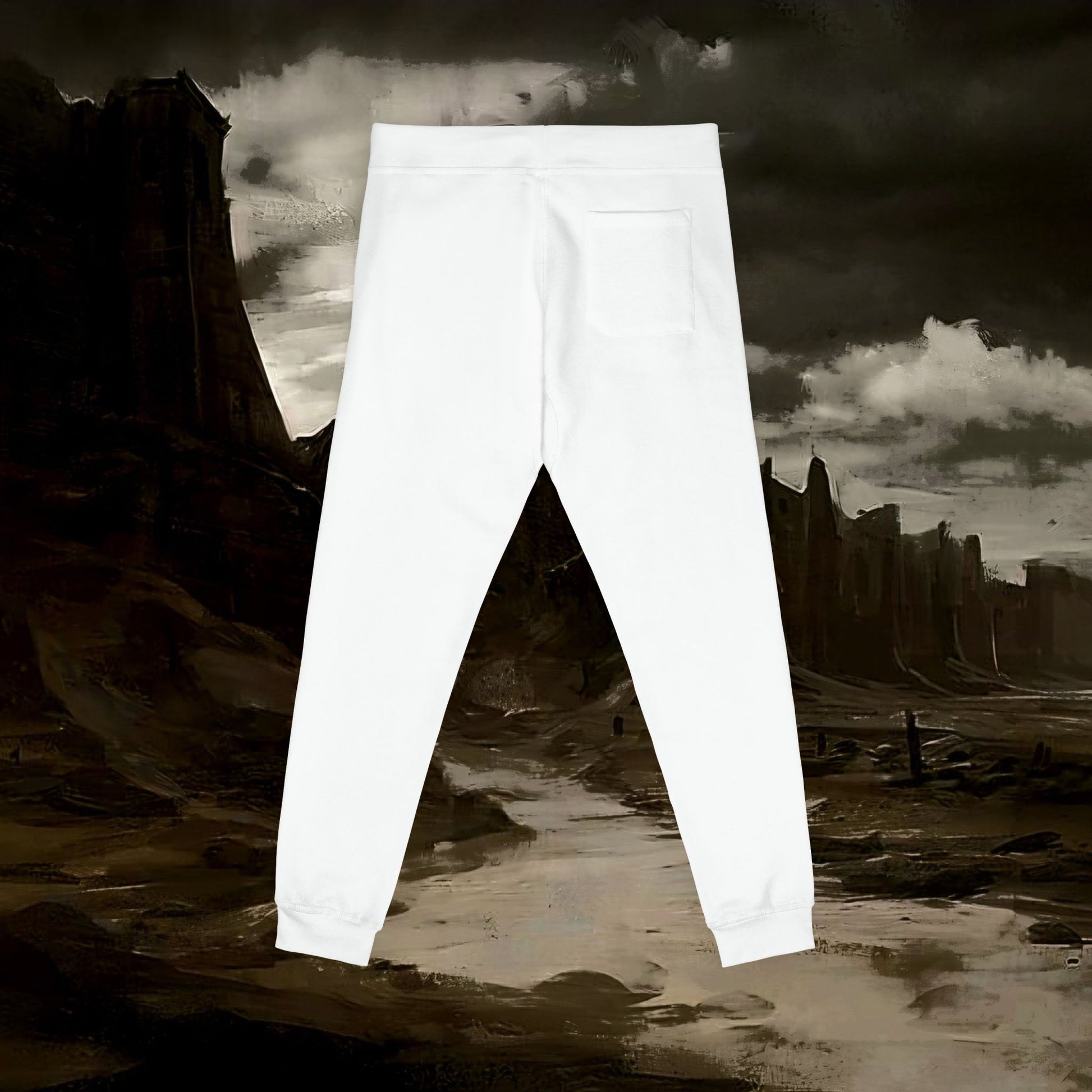 Unisex Fleece Sweatpants ( Esoteric Embroidery)