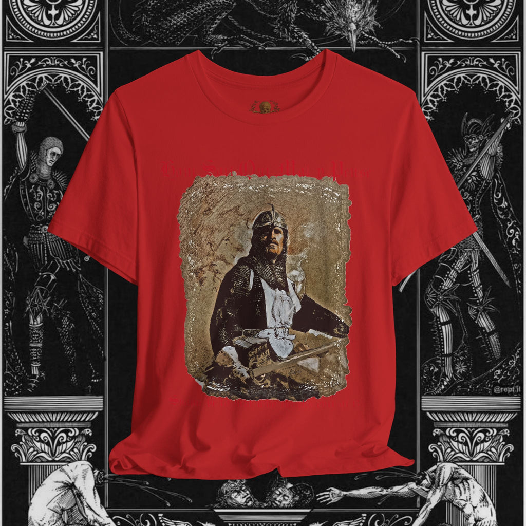 The Knight's Rest Medieval Fantasy Graphic T Shirt