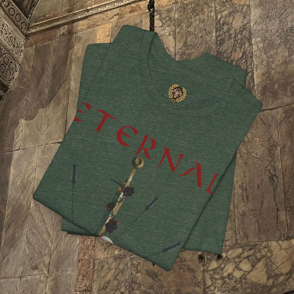 Eternal Glory of the Last Battle Cotton Graphic T-Shirt