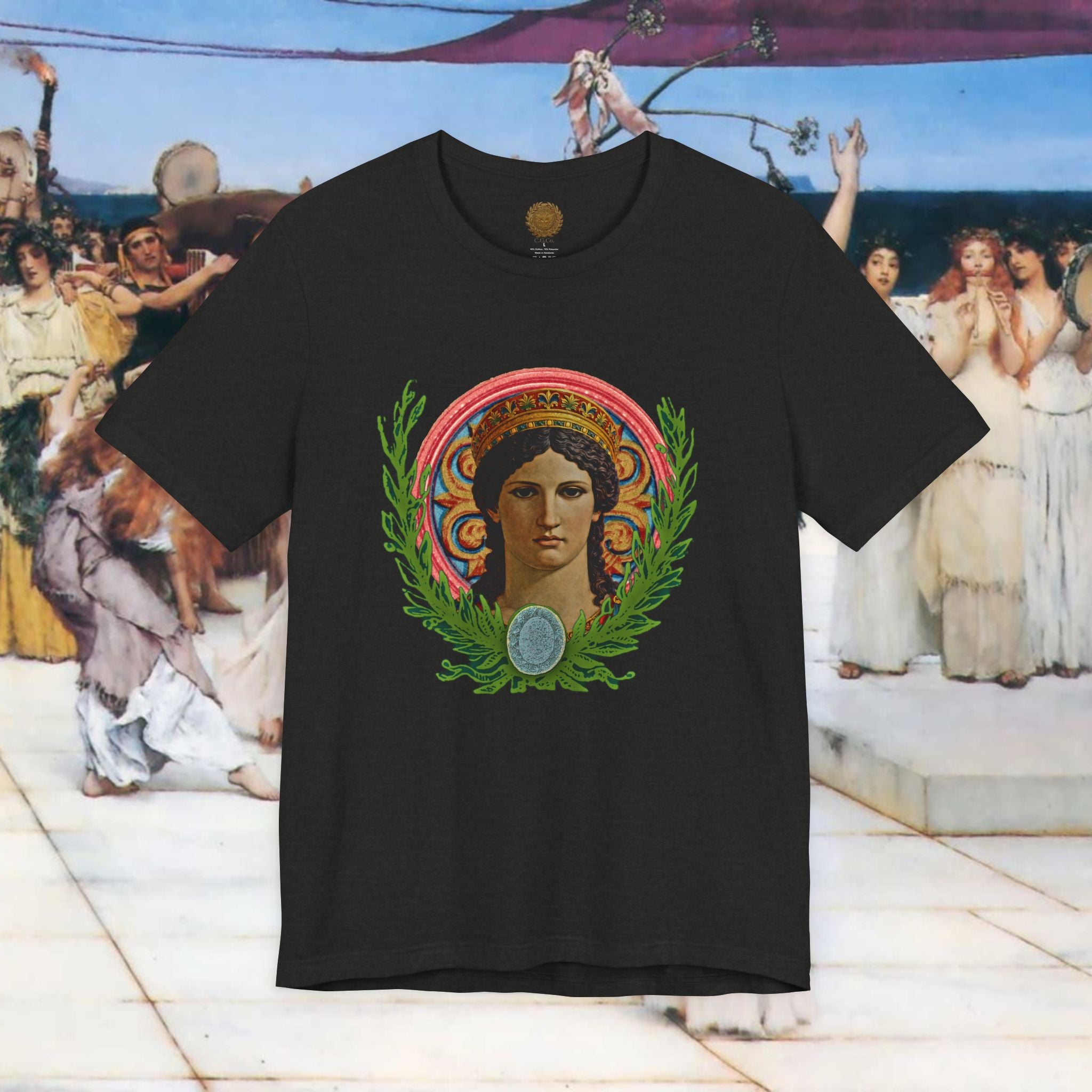 Hera's Wondering – Greek Goddess Coloured Diadem T-Shirt