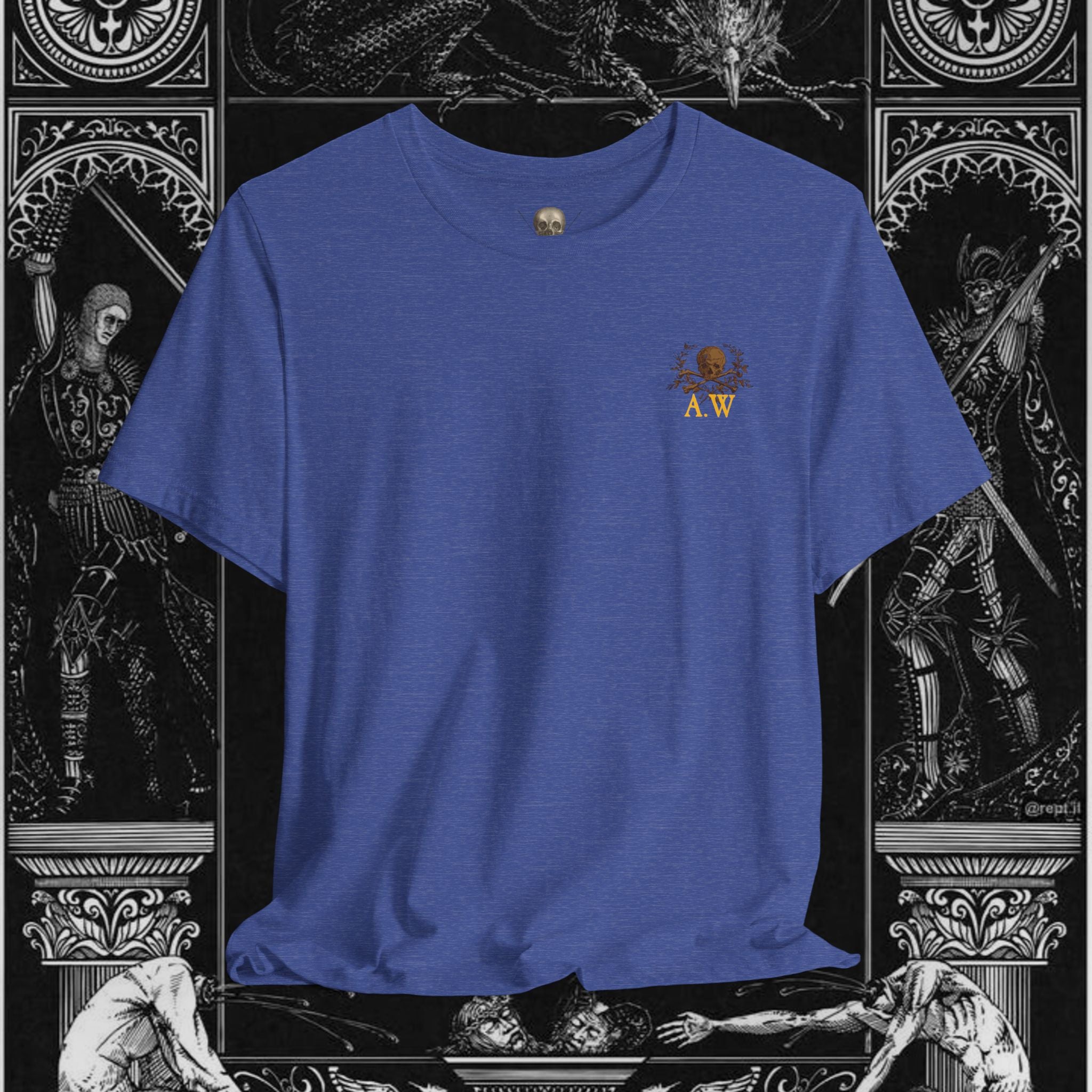 Man's Memento Medieval Fantasy Graphic T Shirt