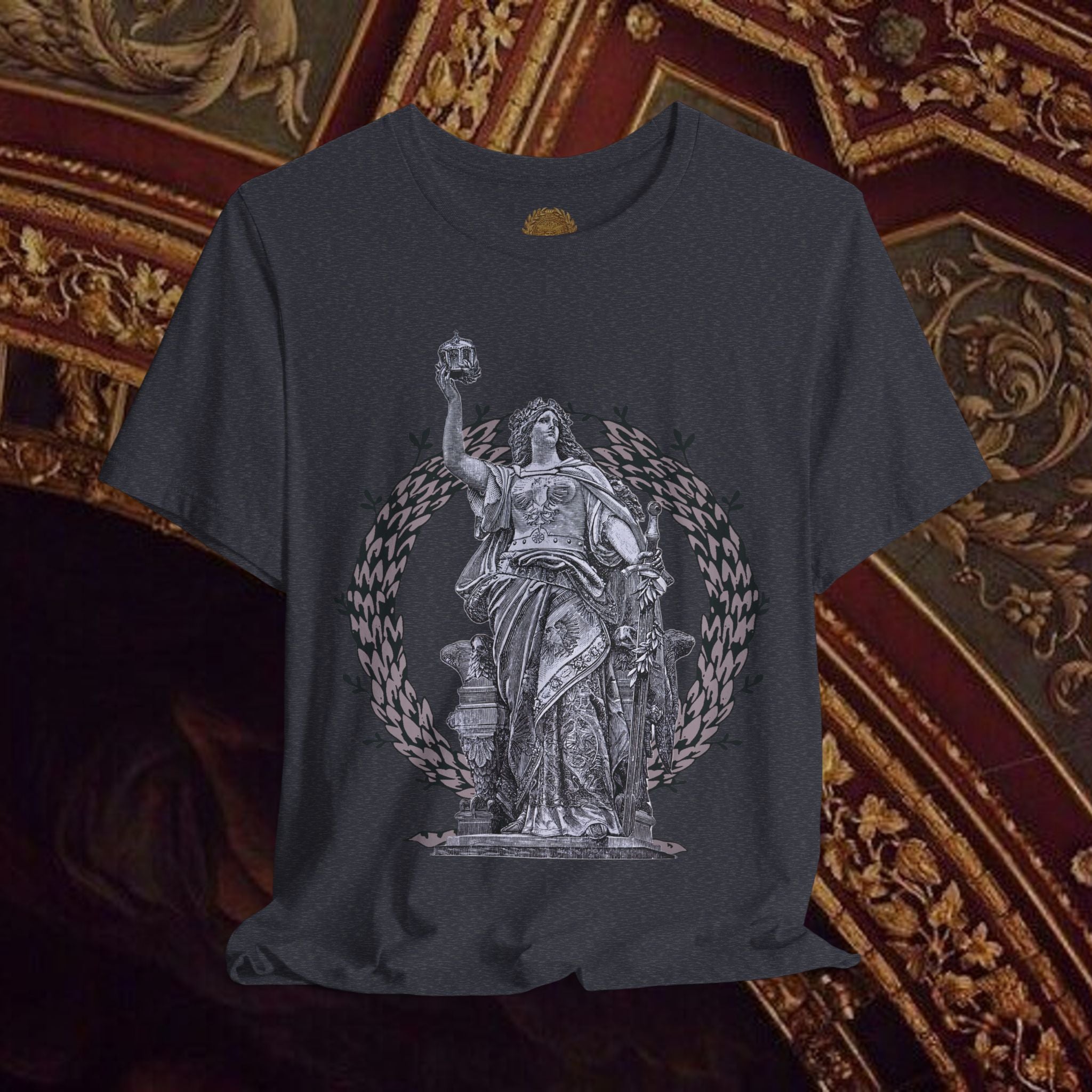 Goddess Victory Neo-Classical Inspired Graphic T-Shirt