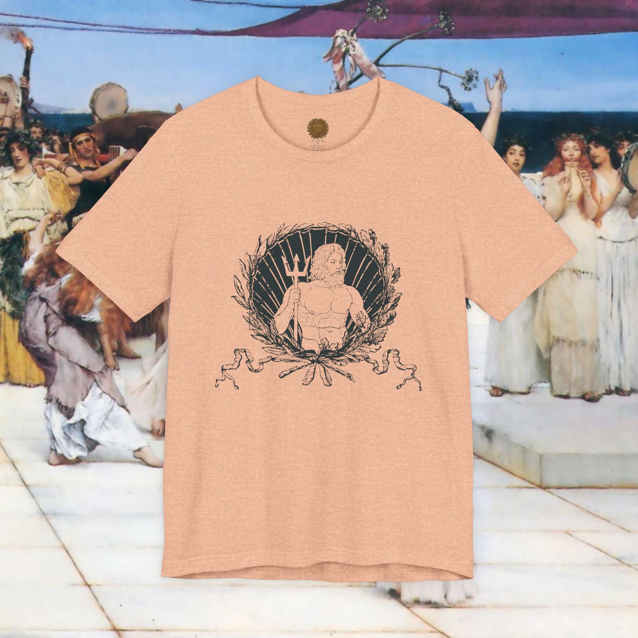 Neptune's Domain Graphic T Shirt – Roman God of the Sea   Mythology