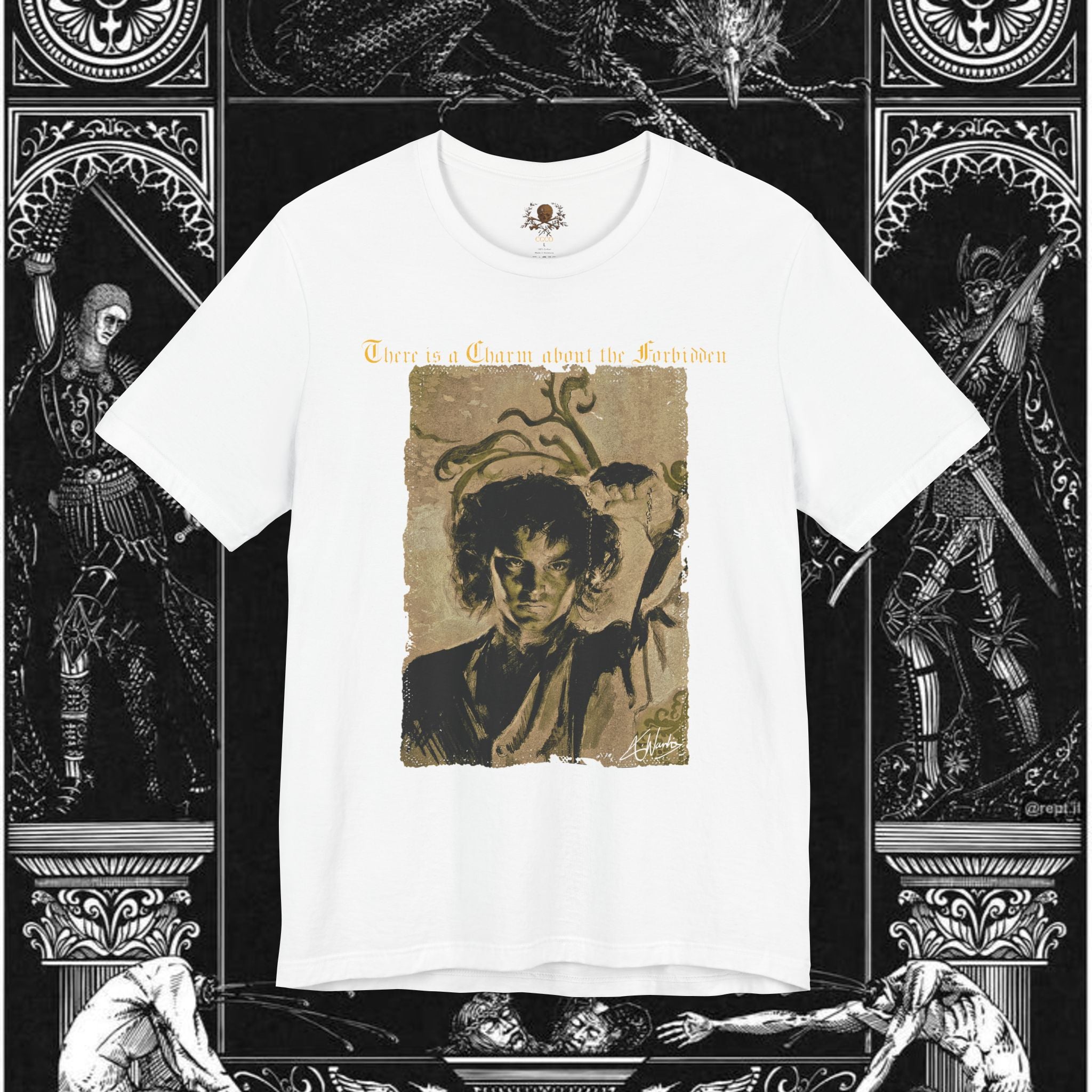 The Last Temptation Medieval Fantasy Graphic Shirt