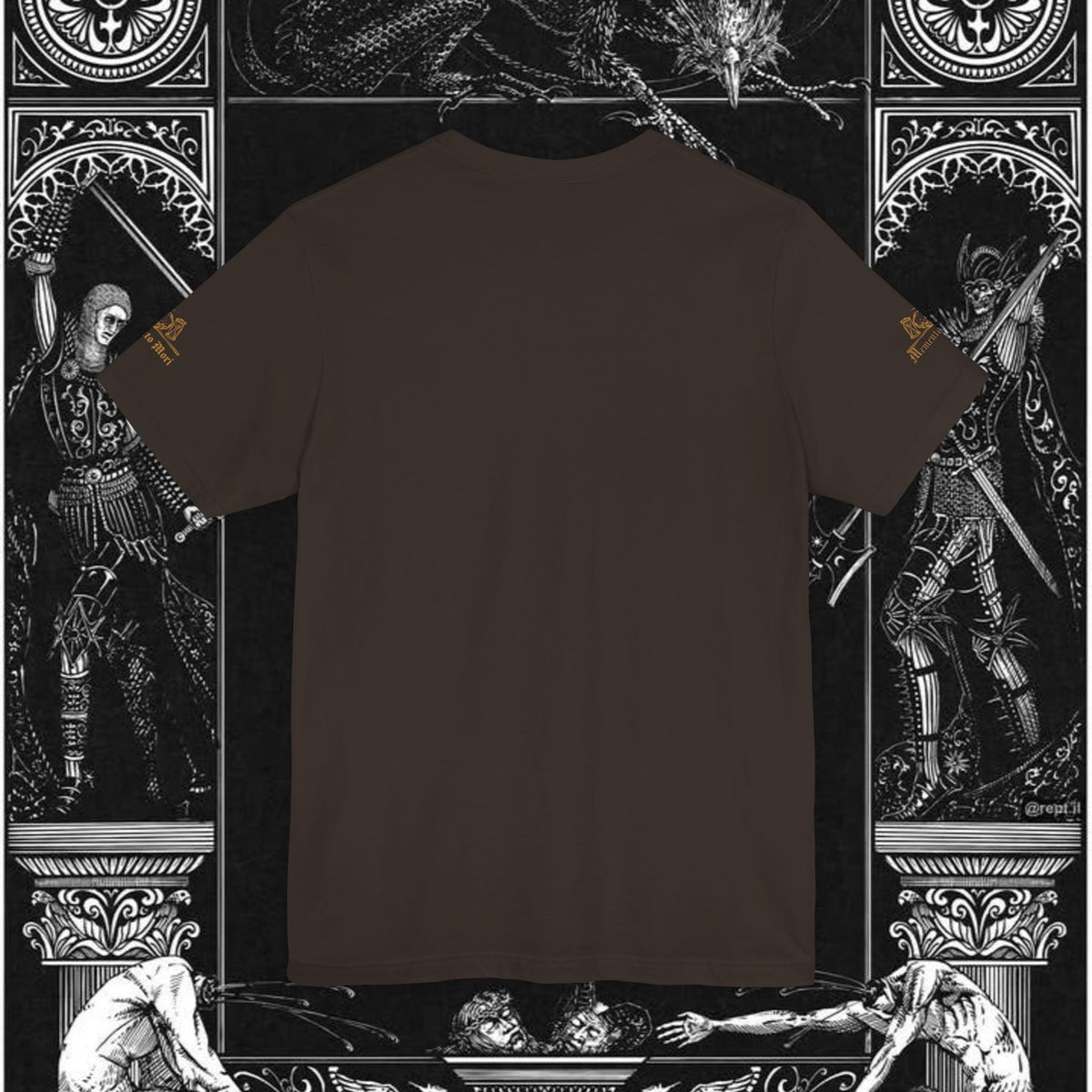 The Circle of Life Medieval Fantasy Inspired Graphic Shirt