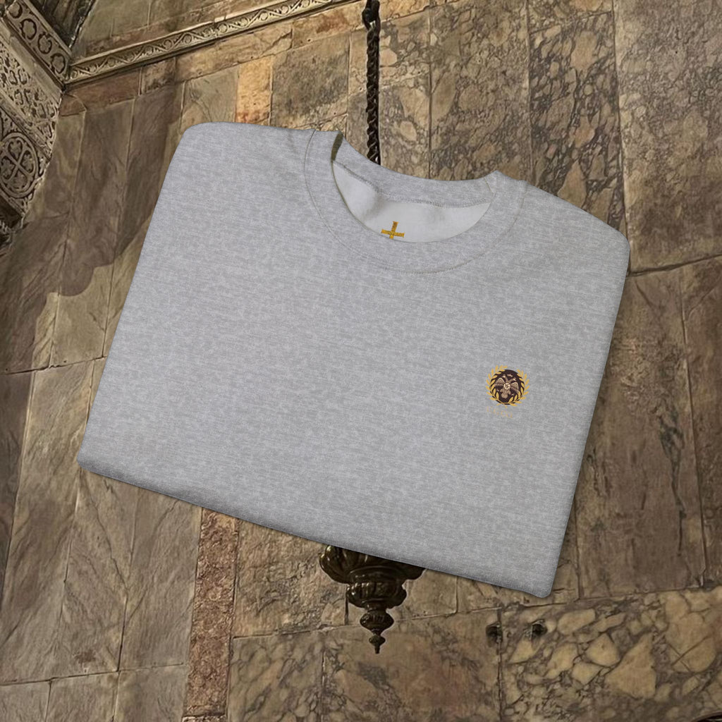 The Last Great Emperor Byzantine Inspired Crewneck Sweatshirt Back Version