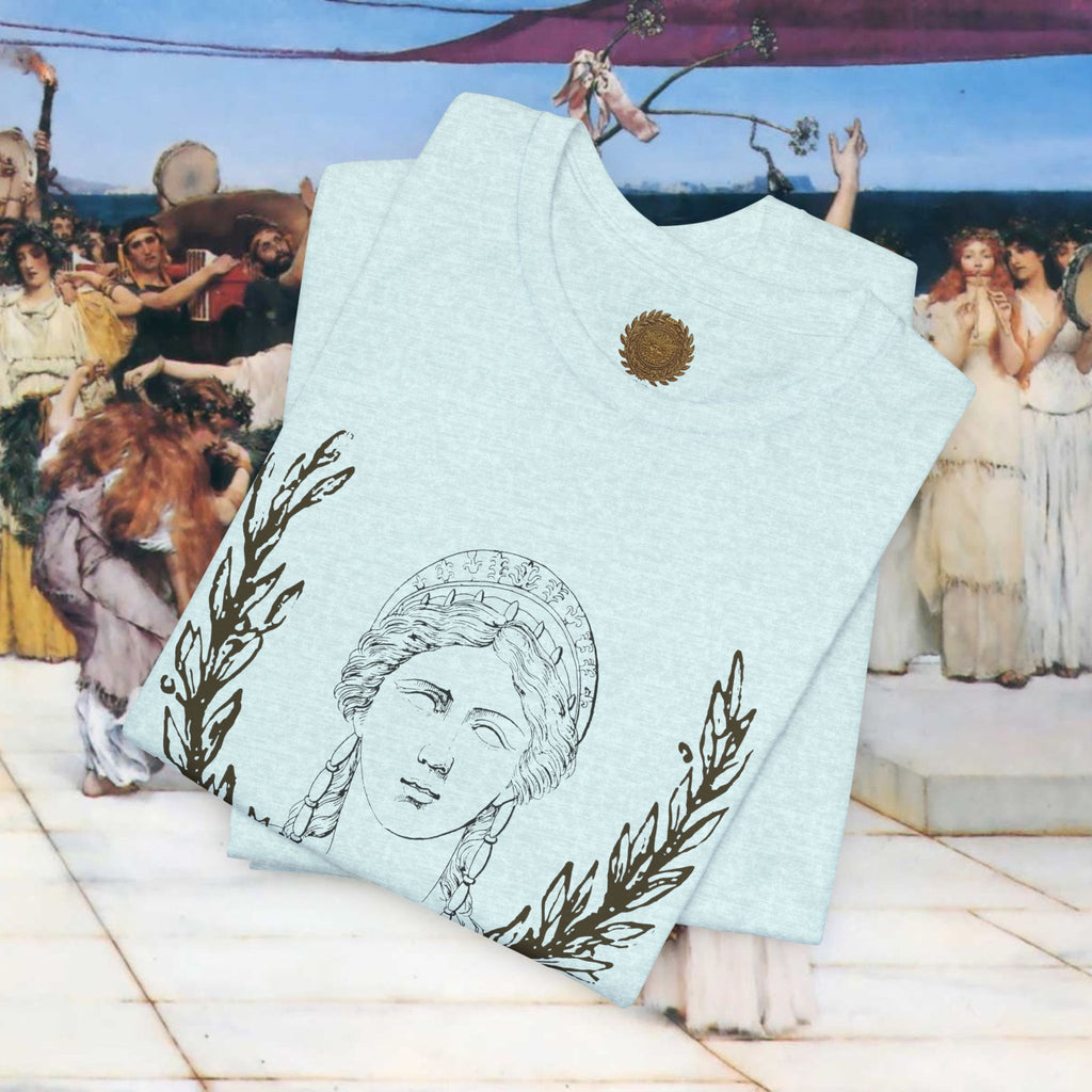 Hera's Wondering – Greek Goddess Ornate Diadem T-Shirt
