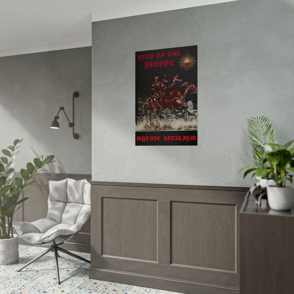 Sons of the Steppe Early Medieval Ancient Rolled Posters