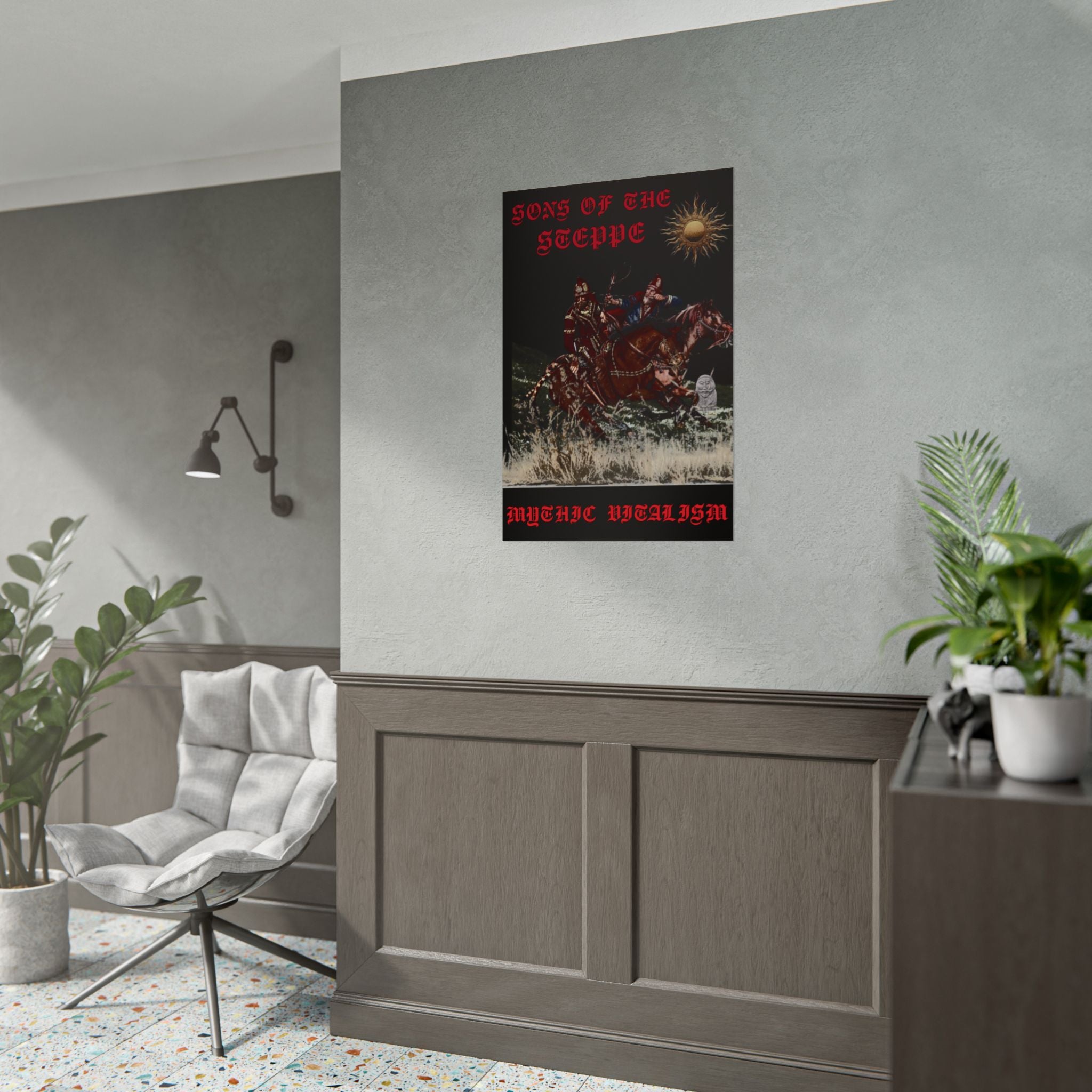 Sons of the Steppe Early Medieval Ancient Rolled Posters