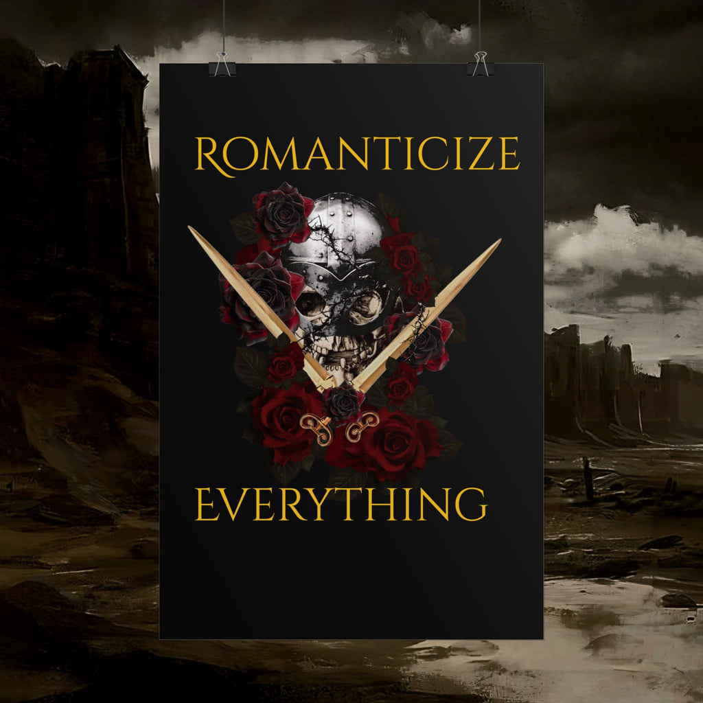 The Barbarian's Fate Early Medieval Fantasy Saxon themed Rolled Posters