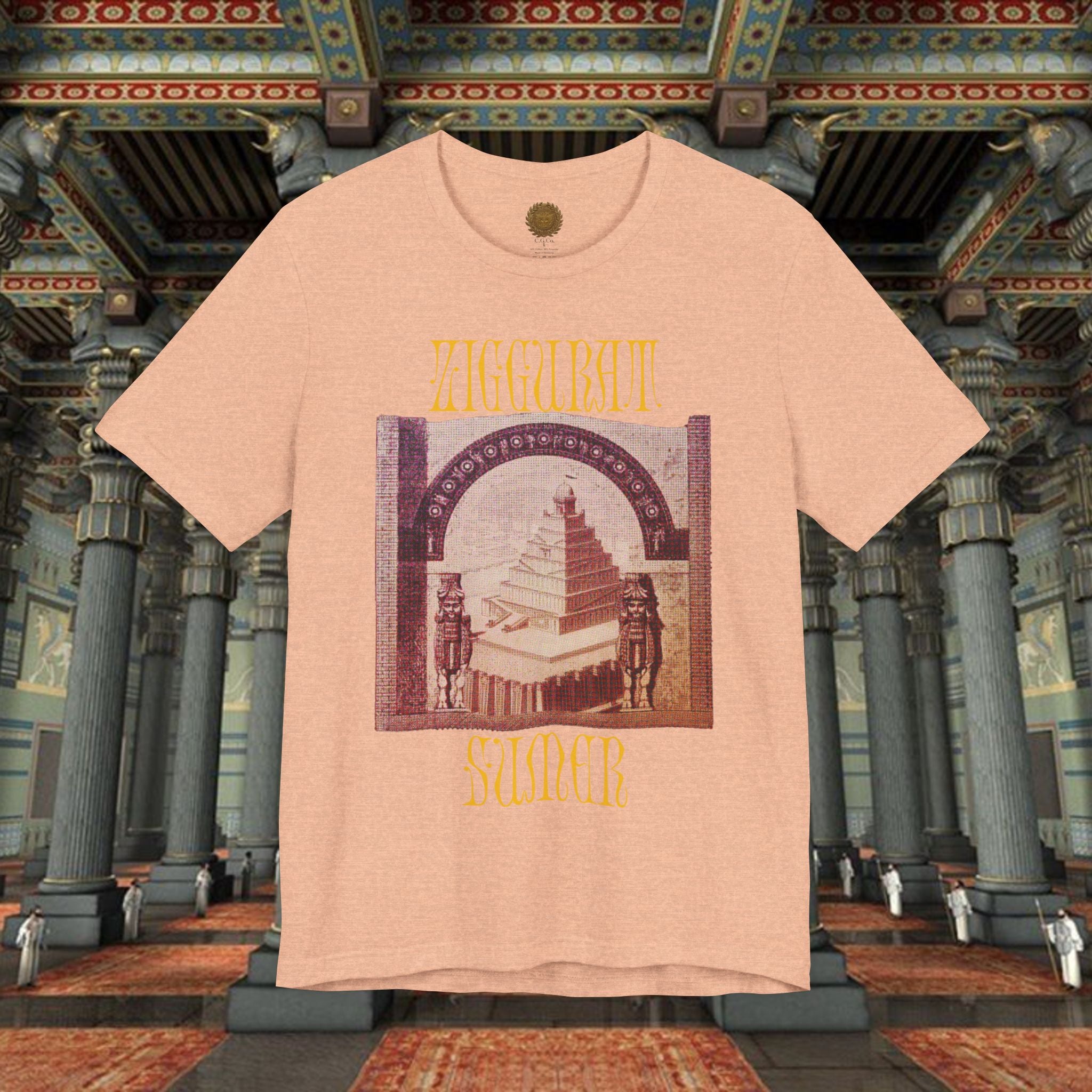 Ziggurat Sumer Mesopotamian Graphic T-Shirt
