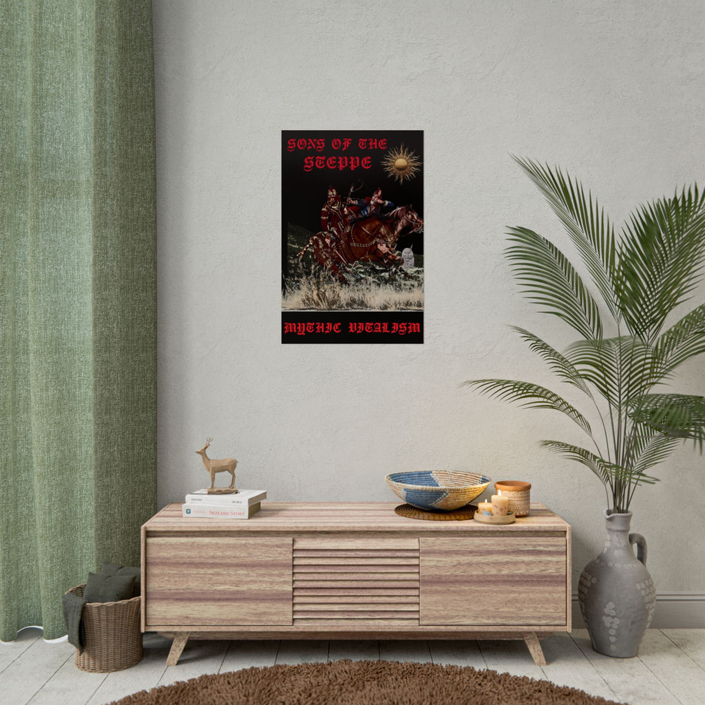 Sons of the Steppe Early Medieval Ancient Rolled Posters