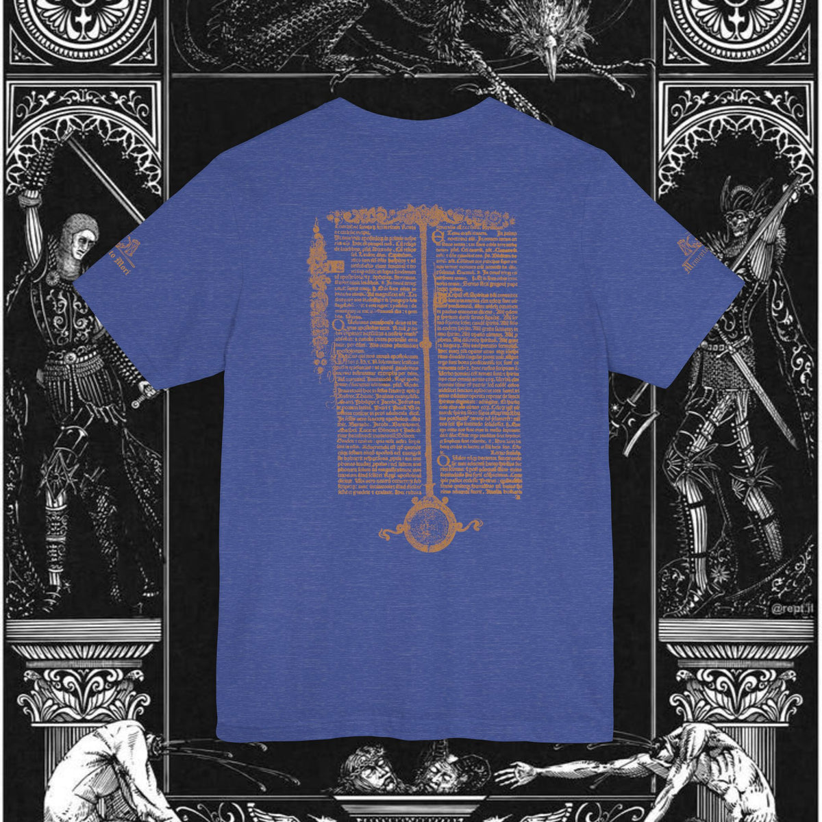 The Circle of Life Medieval Fantasy Inspired Graphic Shirt