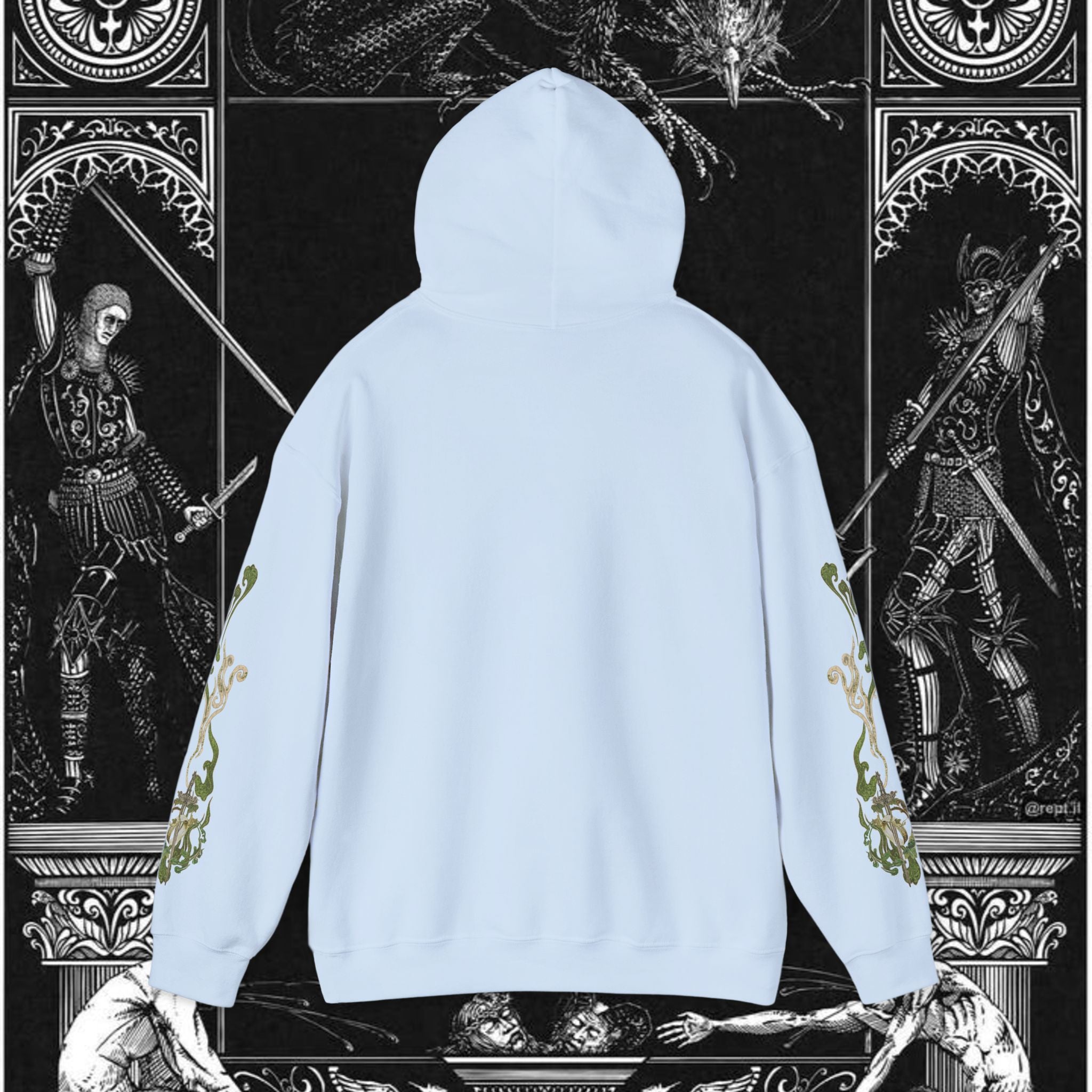The Last Temptation Medieval Fantasy Graphic Hoodie