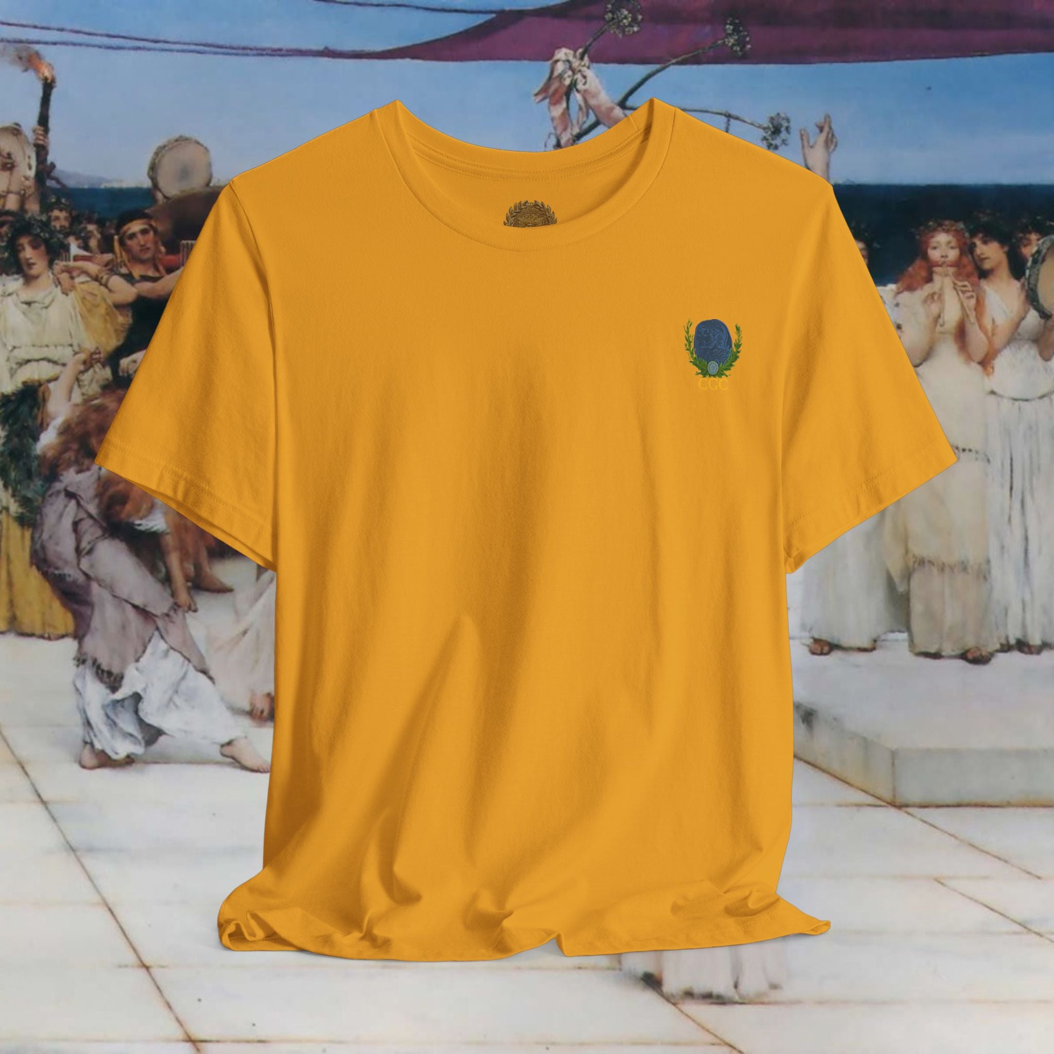 Roman Warrior Plumed Helmet Cameo T-Shirt