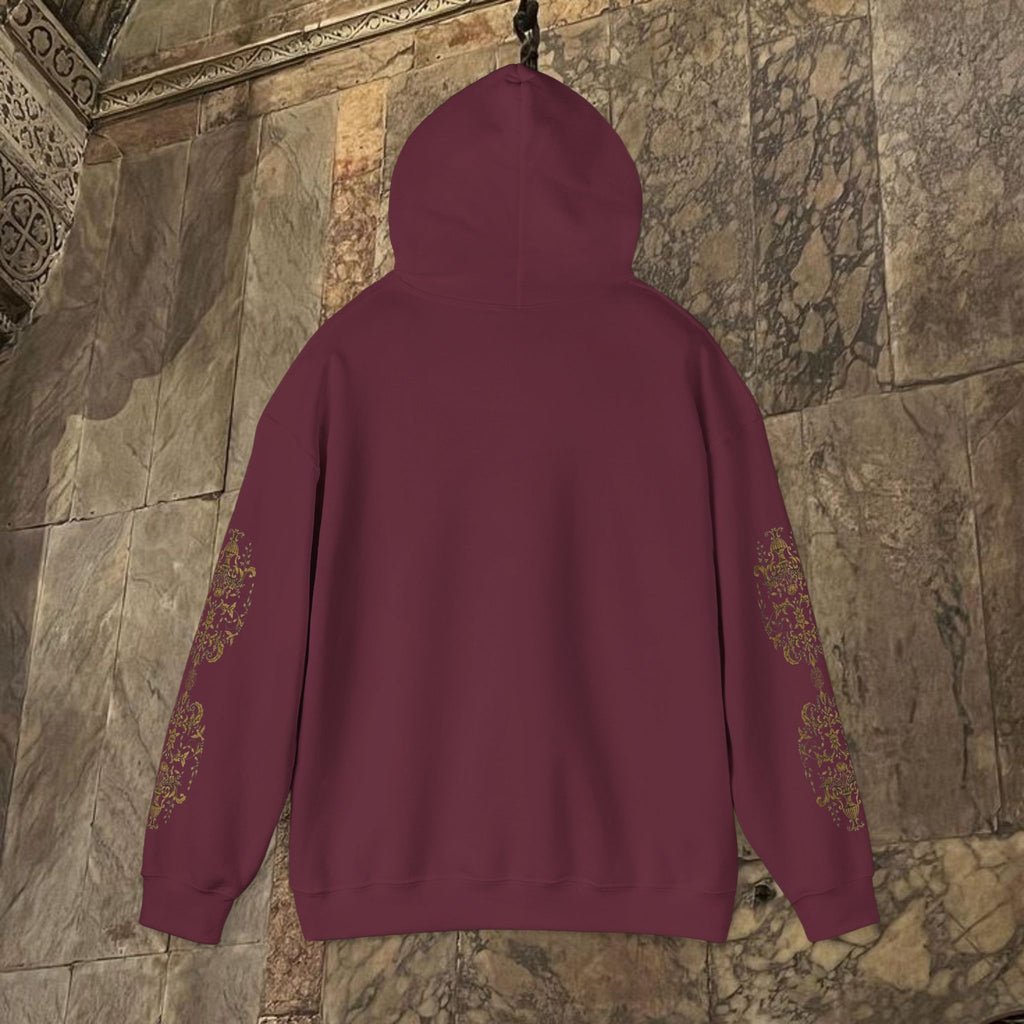 Byzantine Art Hoodie - Mother and Child Design