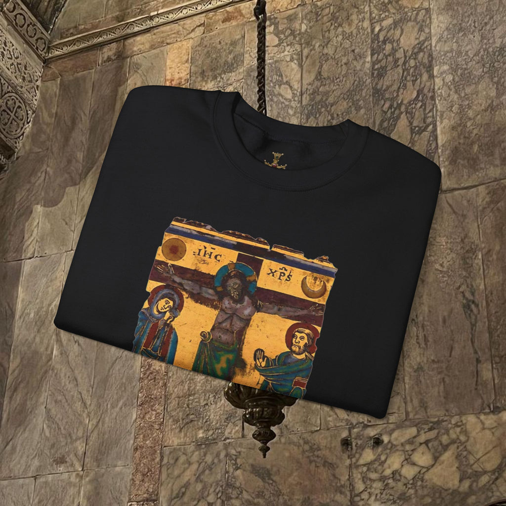Byzantine art Sweatshirt iconographic desgin