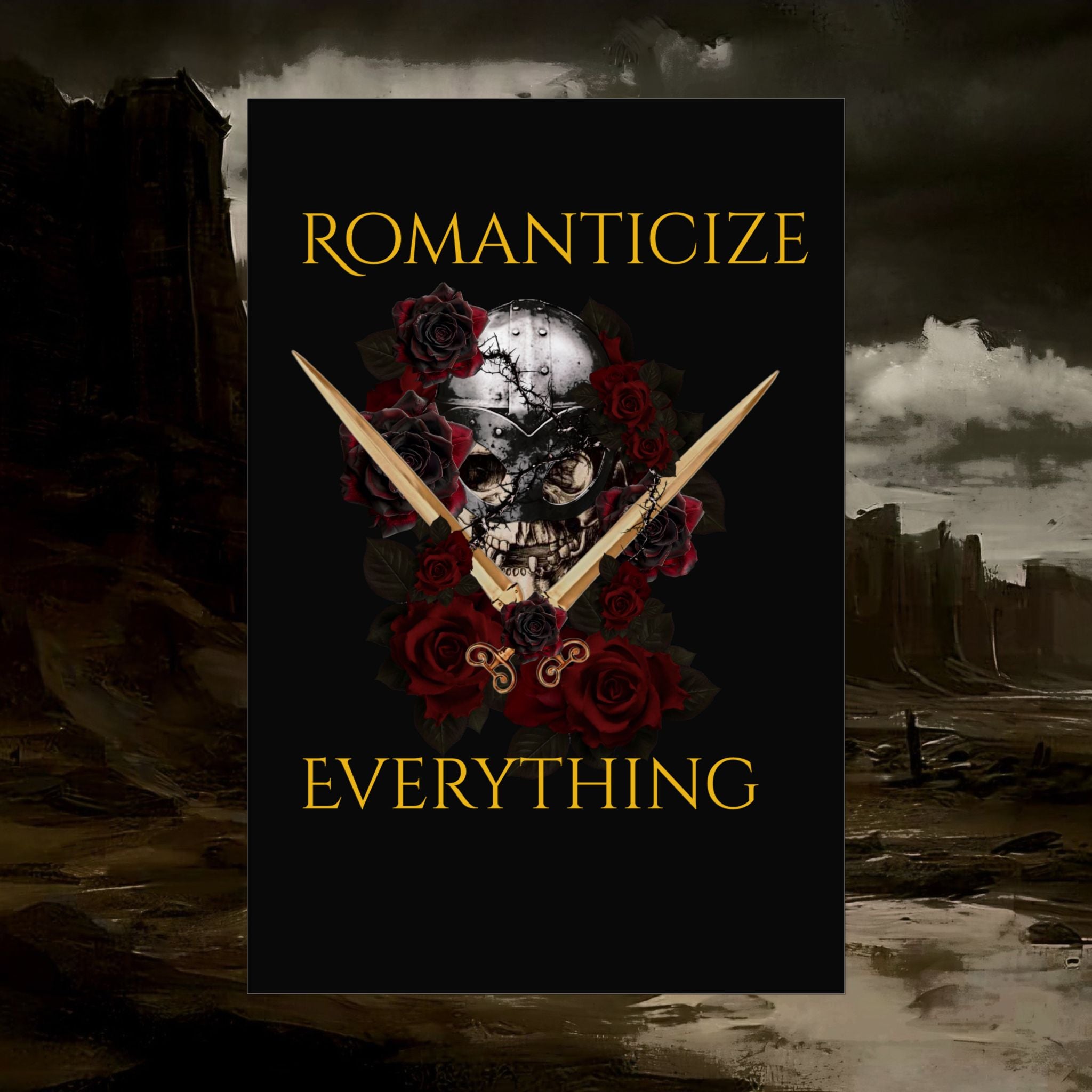 The Barbarian's Fate Early Medieval Fantasy Saxon themed Rolled Posters