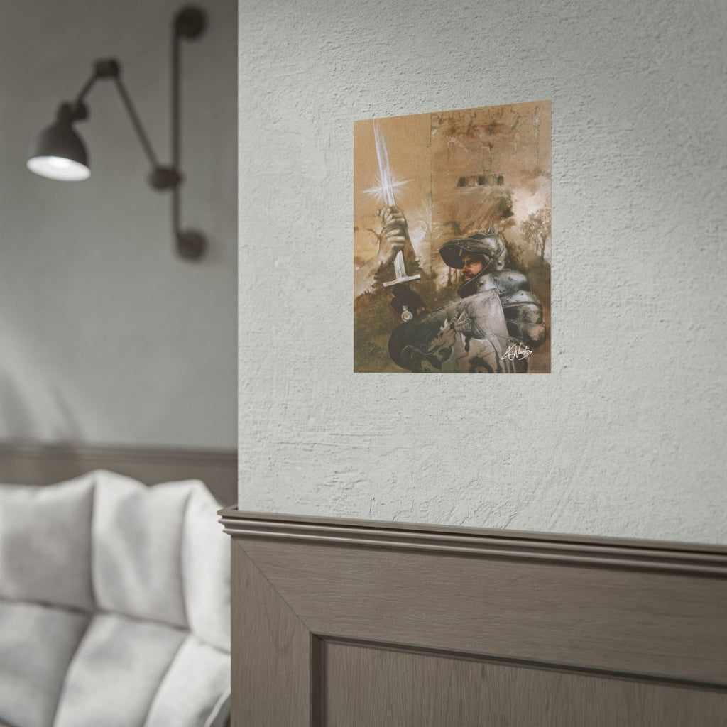 The King's Destiny Medieval Fantasy Print