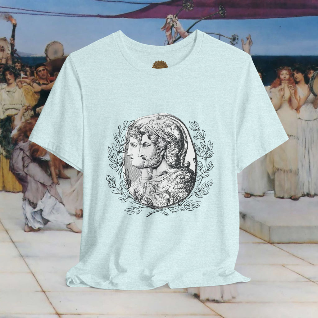 Roman Warrior's Spirit Plumed Helmet Cameo T-Shirt