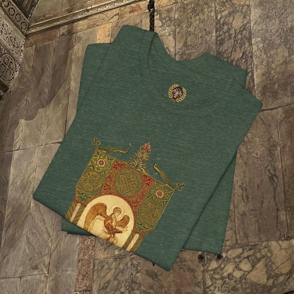 The Guardian's Icon Byzantine Inspired Medieval Inspired Graphic T-Shirt