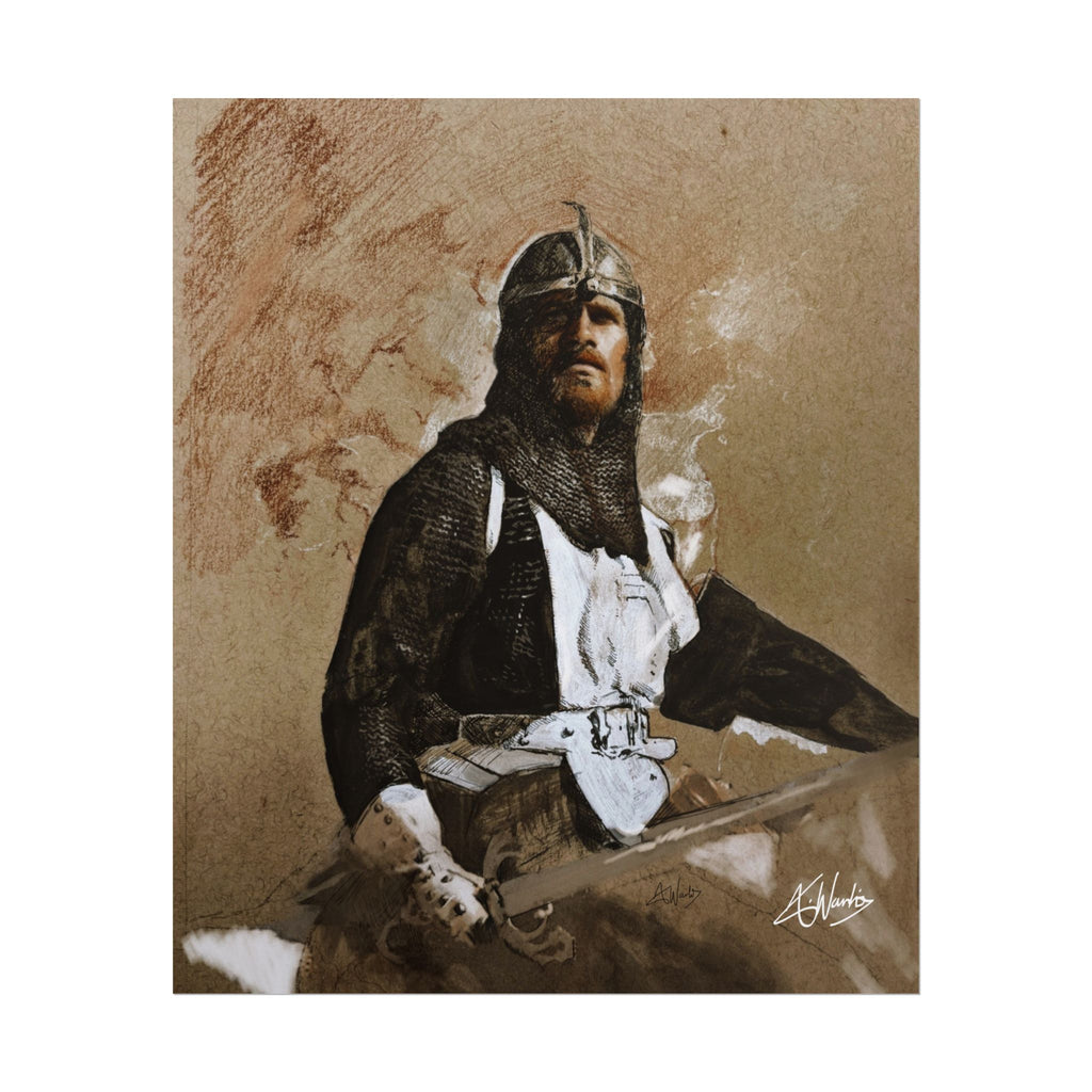 The Knight's Rest Medieval Fantasy Print