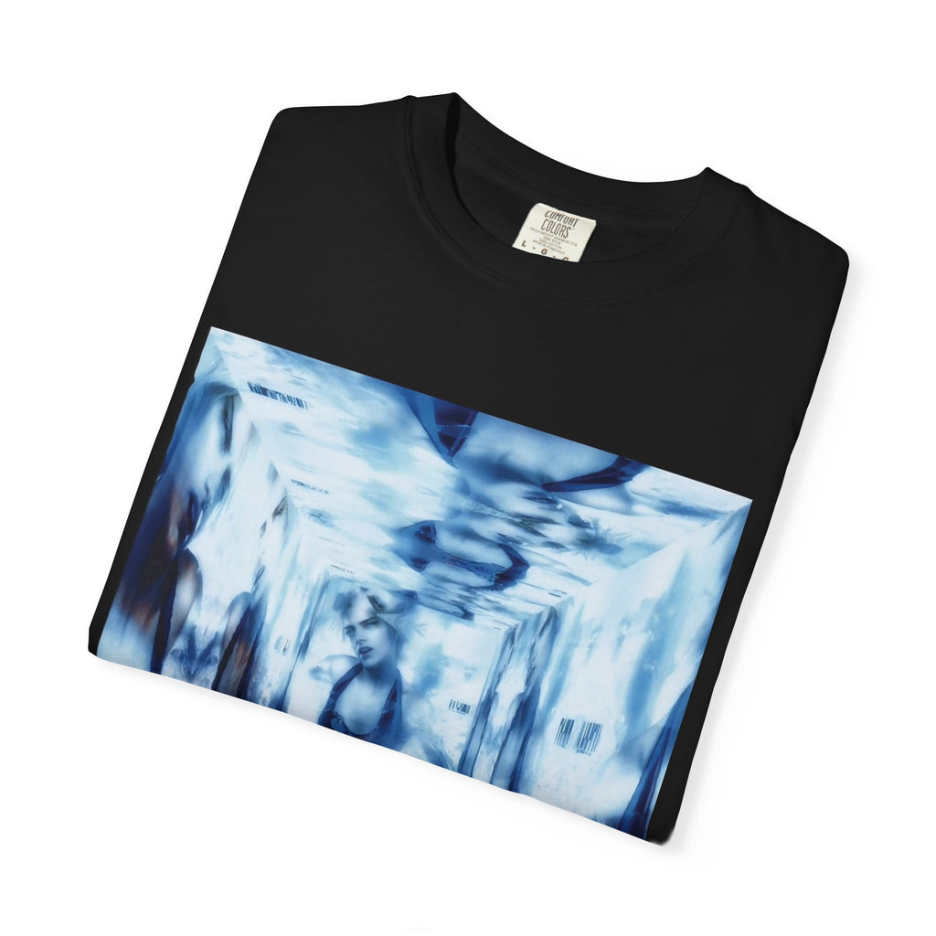 Enter the CyberVerse Y2K Graphic T-Shirt