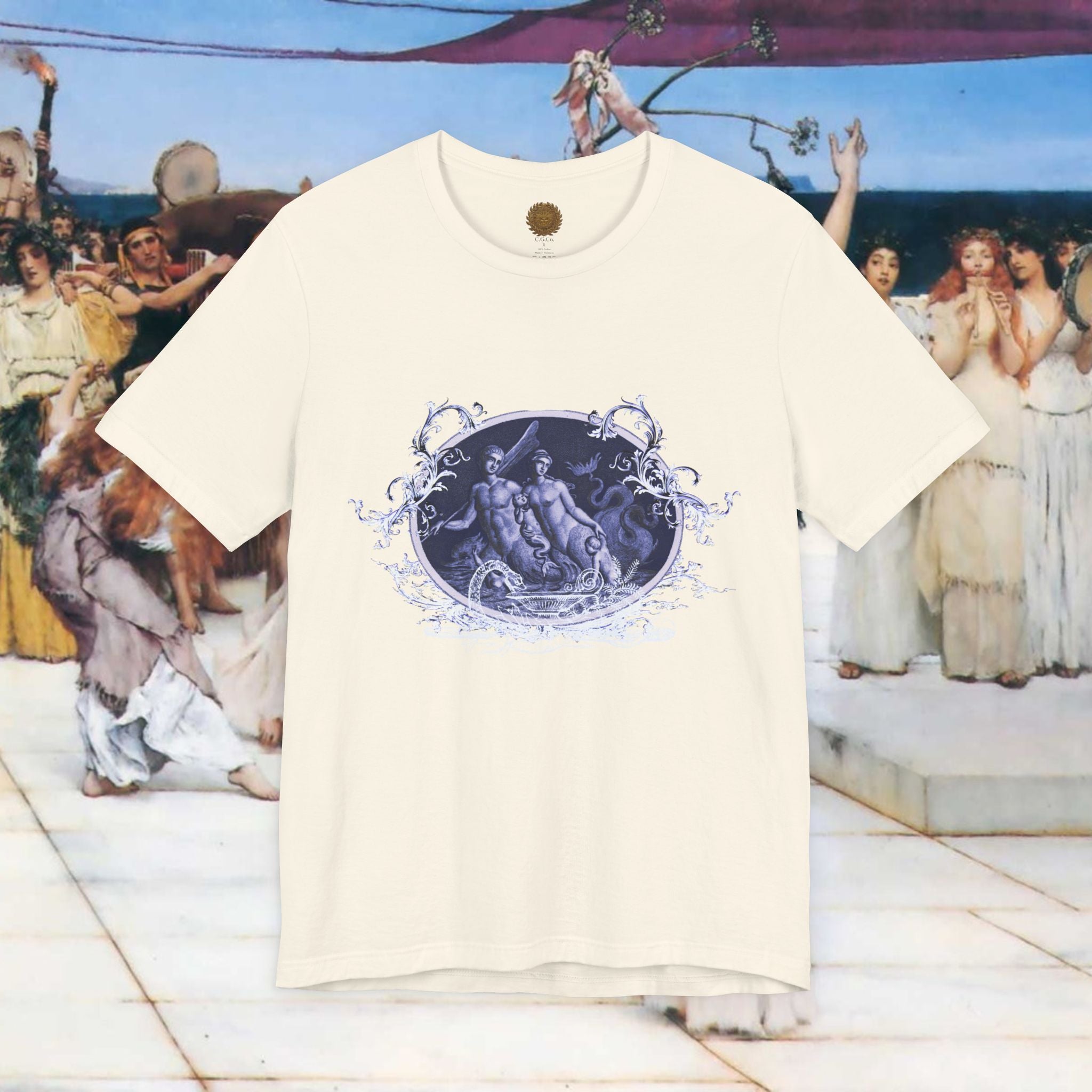 Dagon Graphic T-Shirt – Ancient Fish God of Mesopotamian Mythology | Classical History Gift
