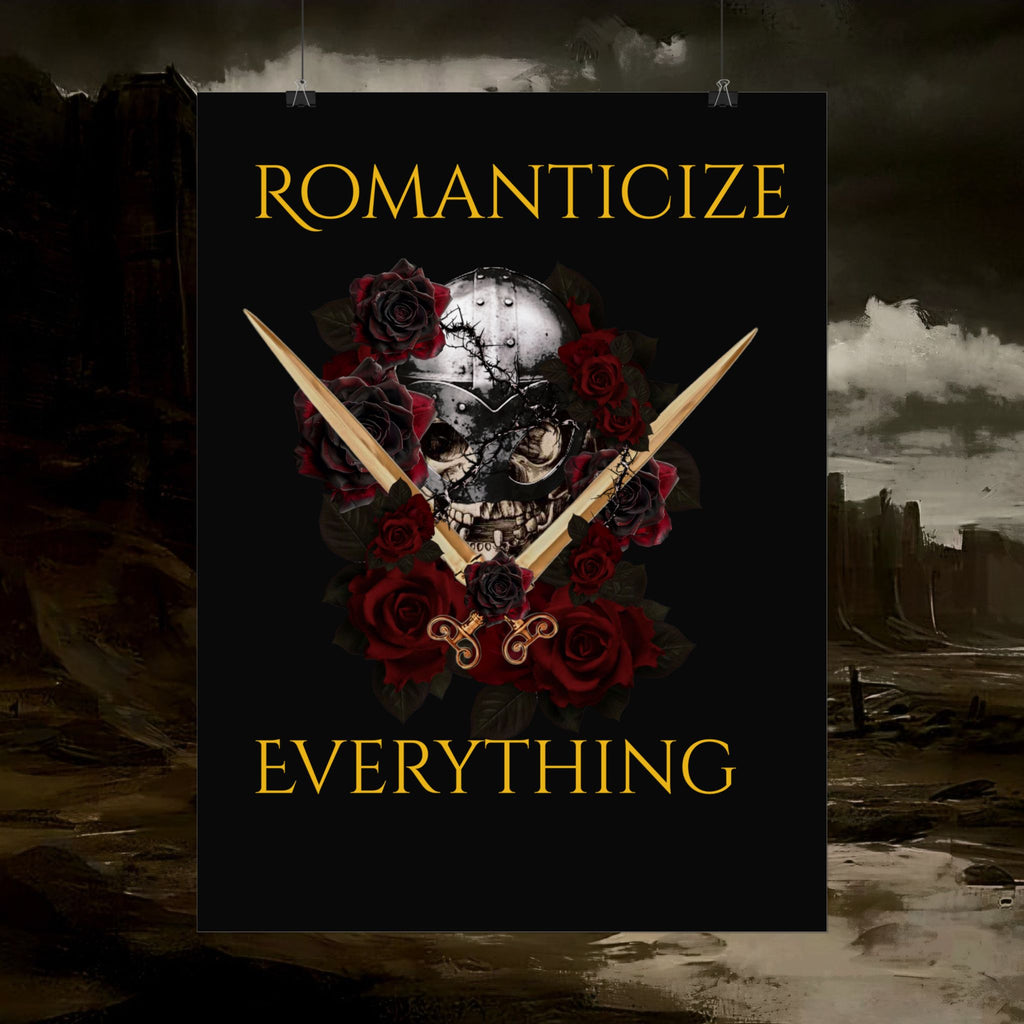 The Barbarian's Fate Early Medieval Fantasy Saxon themed Rolled Posters