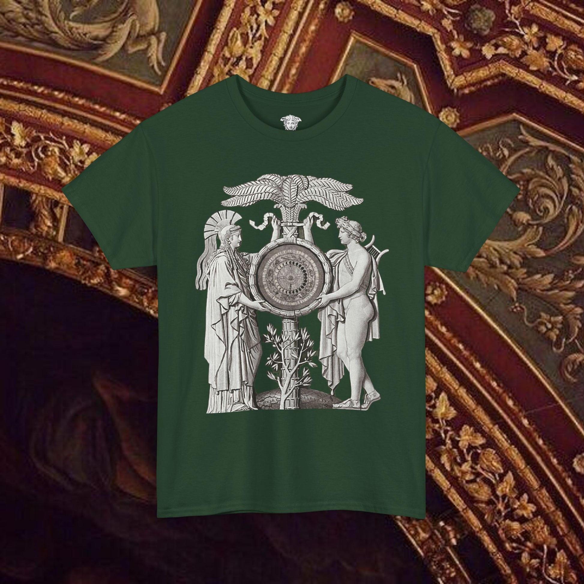 Astrological Vision T-Shirt - Esoteric Mystical Graphic Tee Front Version